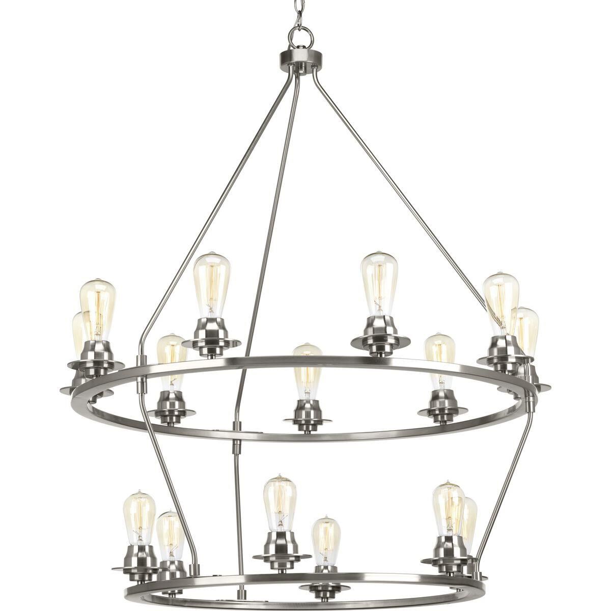 Debut 36 Inch 15 Light Chandelier by Progress Lighting