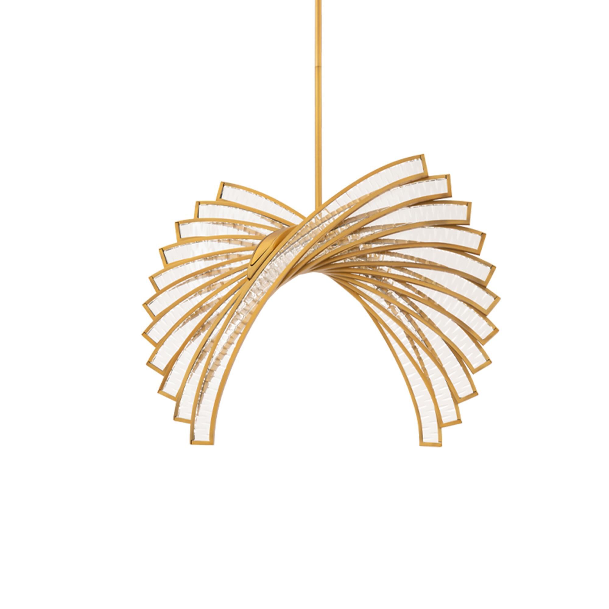 Shown in Aged Brass finish