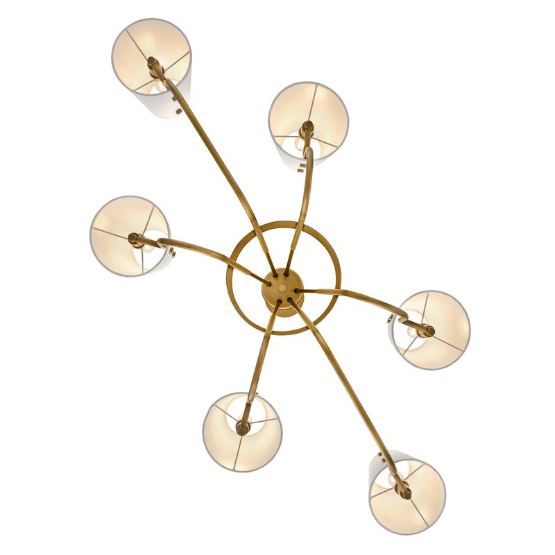 Aston Medium Linear Chandelier by Hinkley