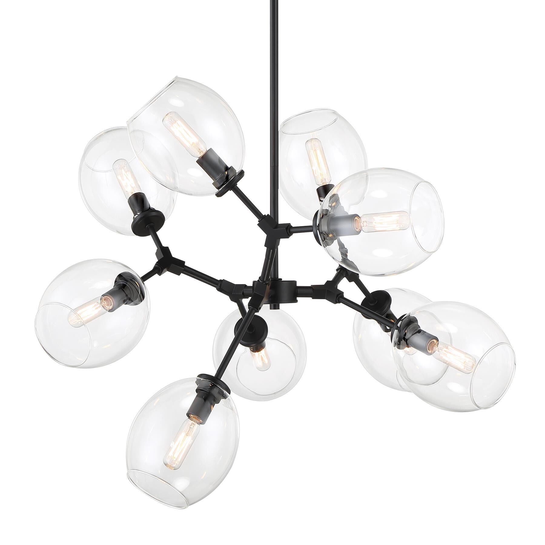 Nexpo 30 Inch 9 Light Chandelier by Kovacs