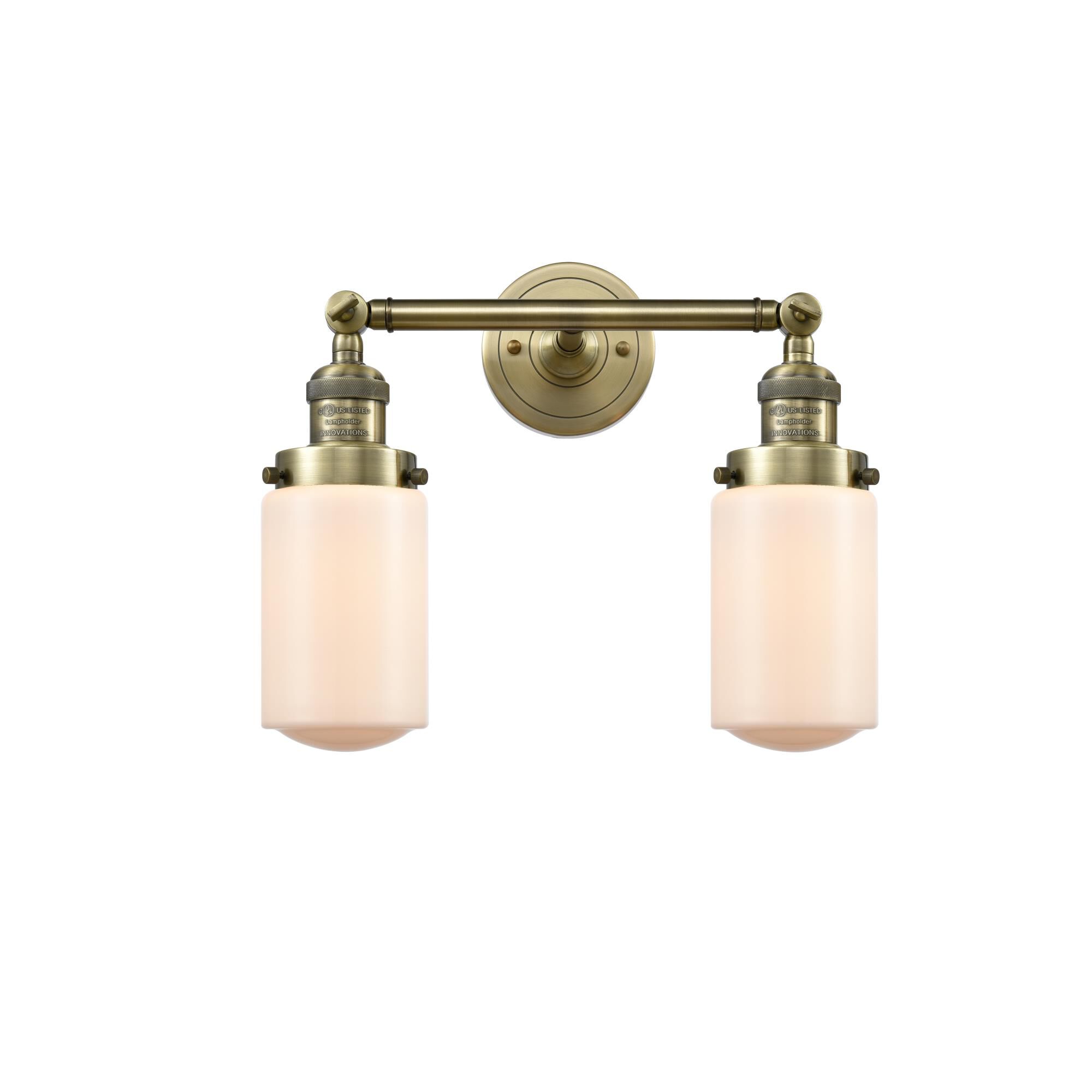 Bruno Marashlian Dover 14 Inch 2 Light Bath Vanity Light by Innovations Lighting