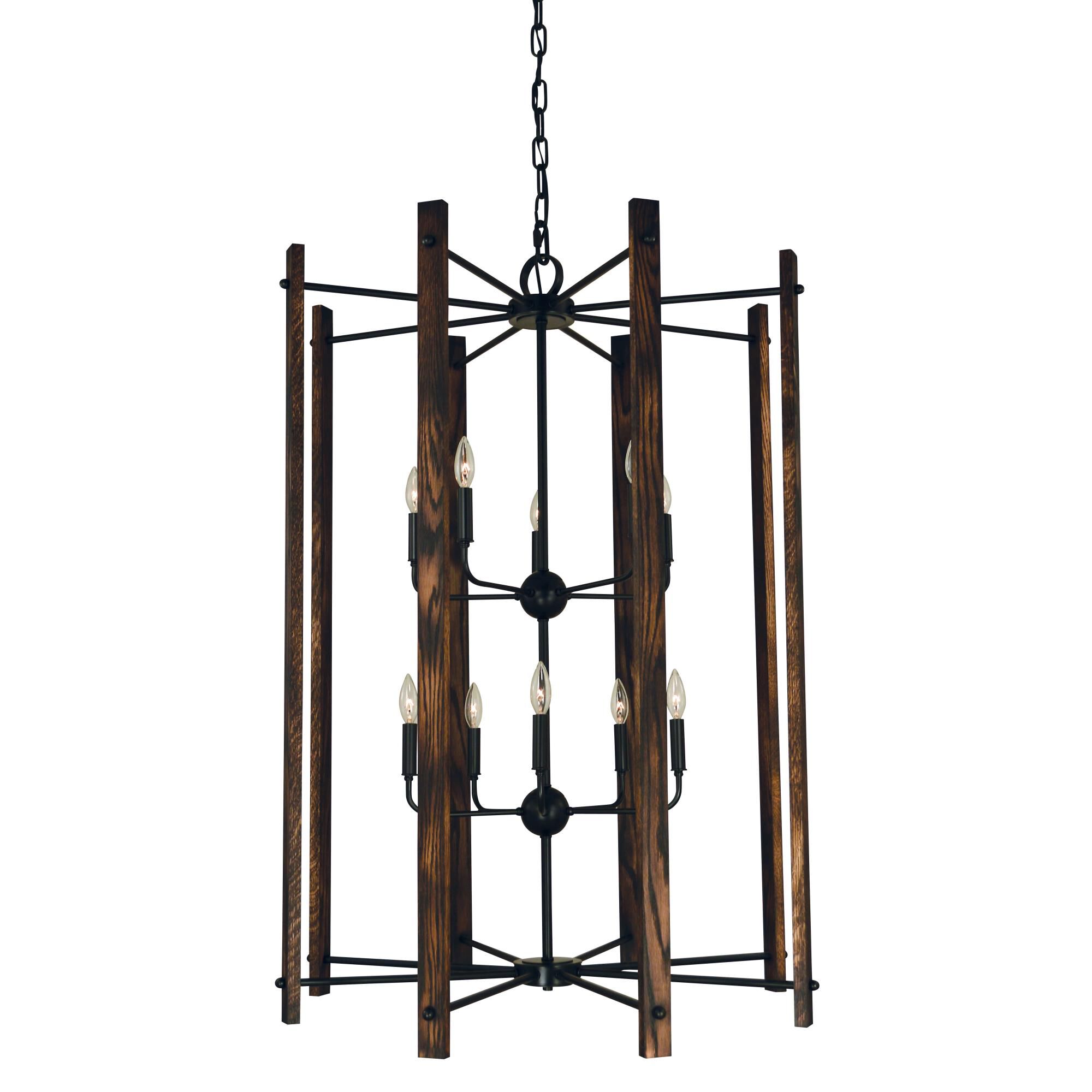 Modern Farmhouse 32 Inch Cage Pendant by Framburg
