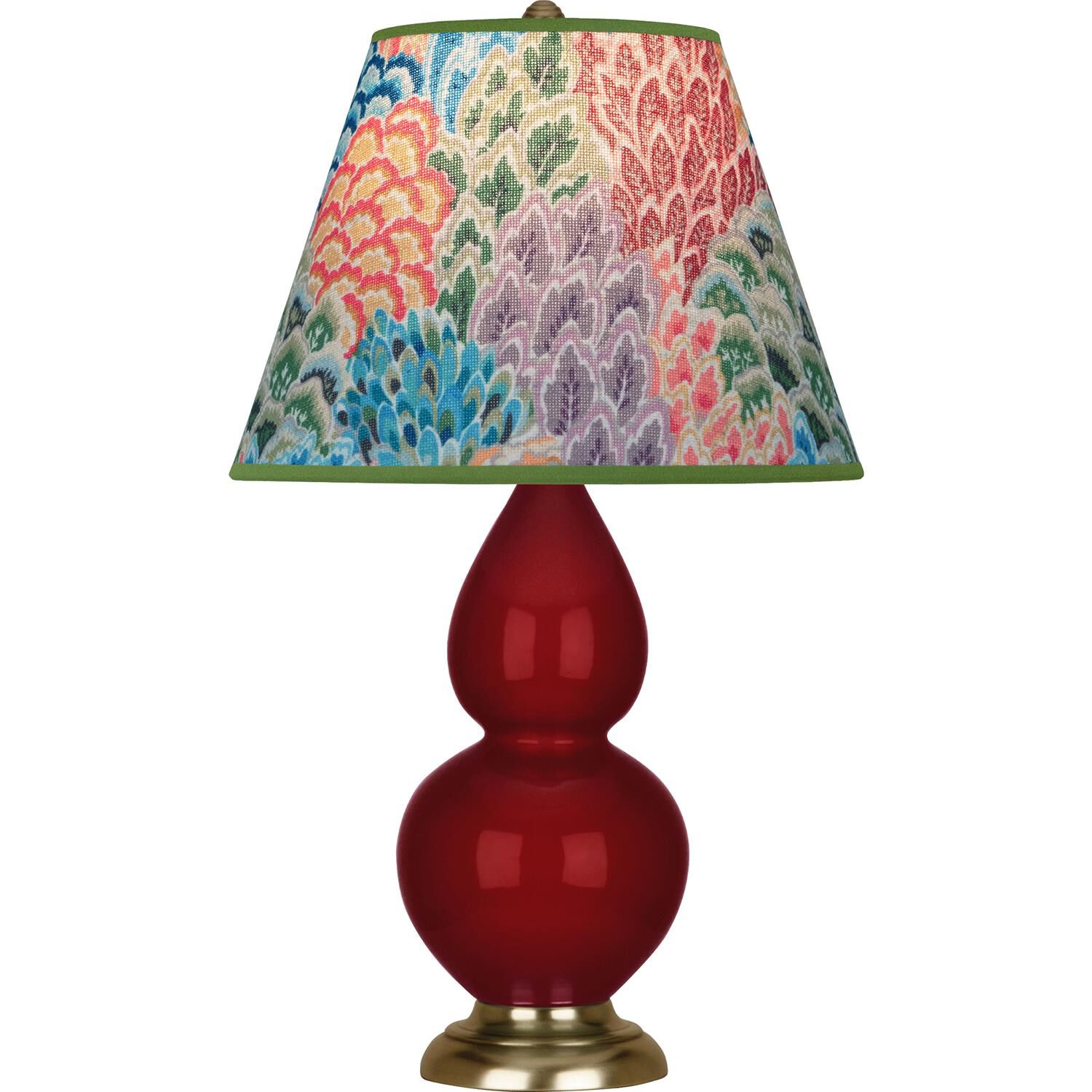 Small Double Gourd 23 Inch Table Lamp by Robert Abbey