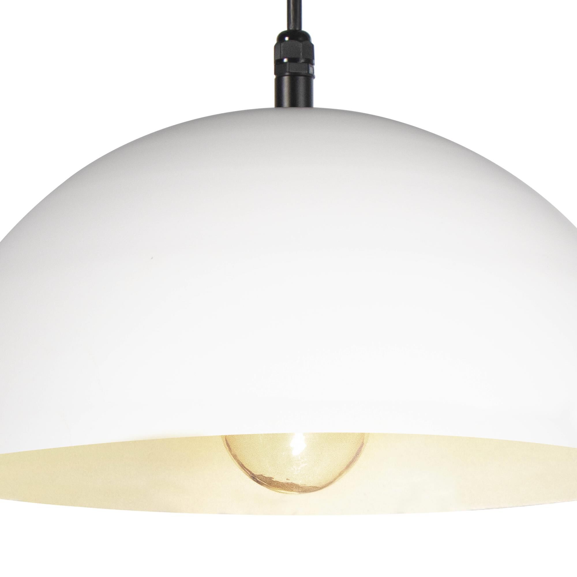 Shown in White finish