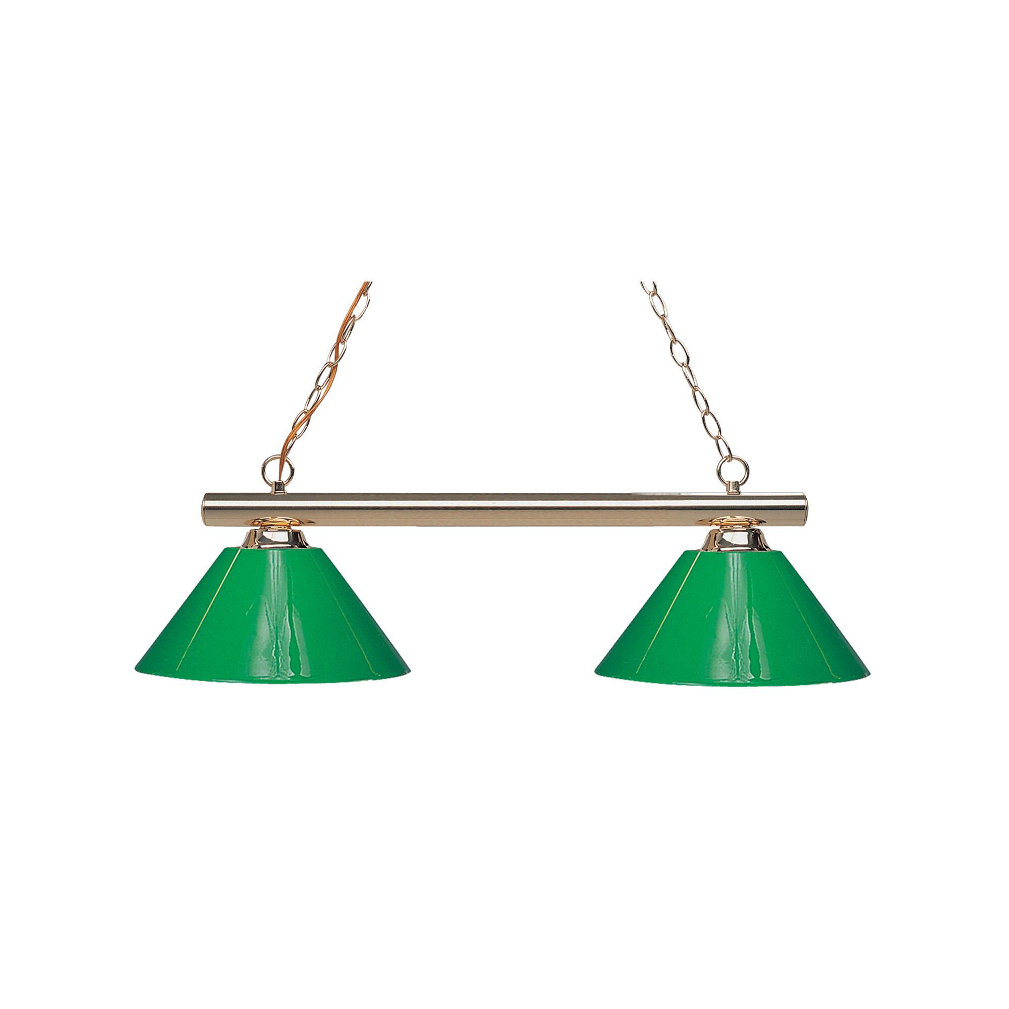 Shown in Polished Brass finish and Plastic glass and Plastic shade