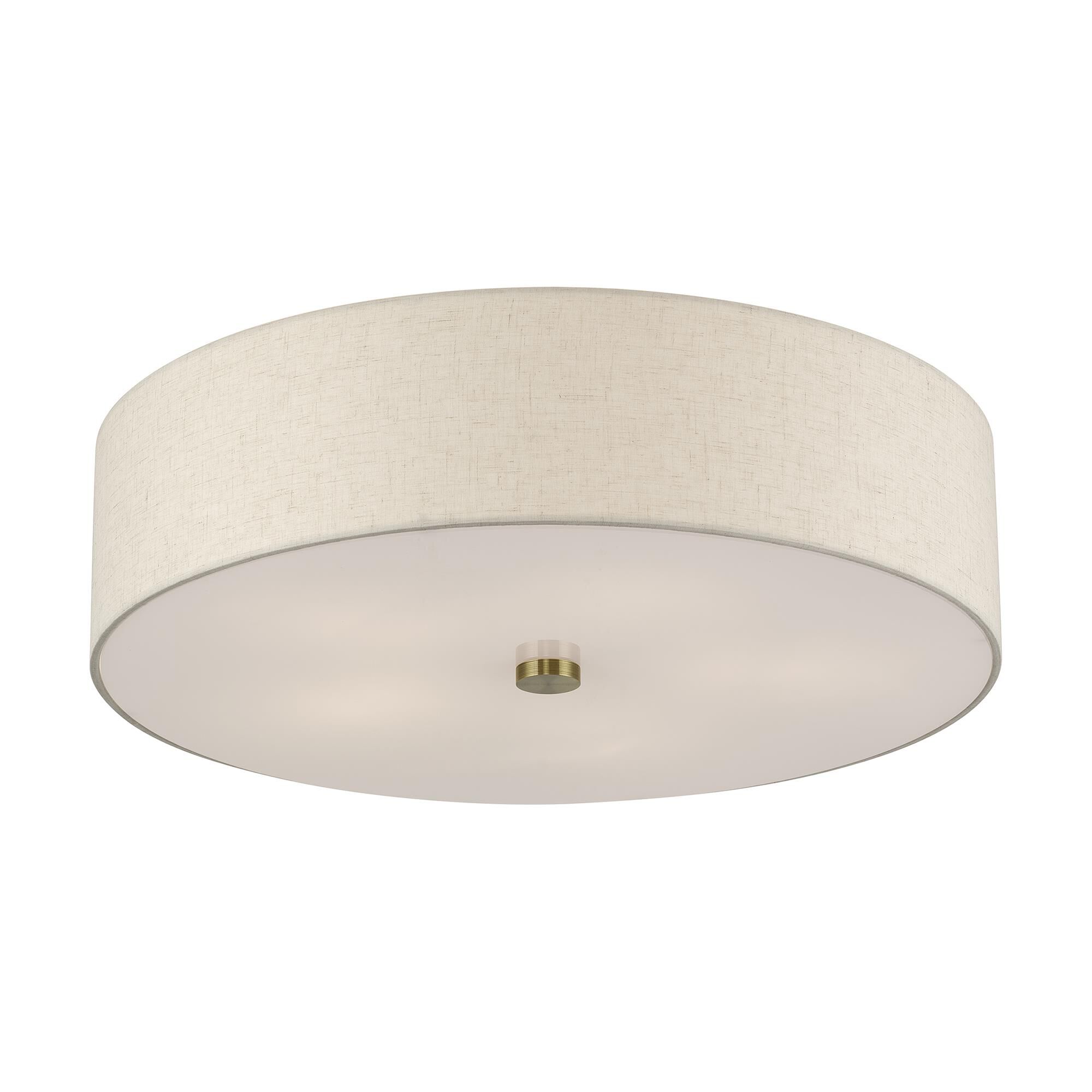 Monroe 22 Inch Semi Flush Mount by Livex Lighting