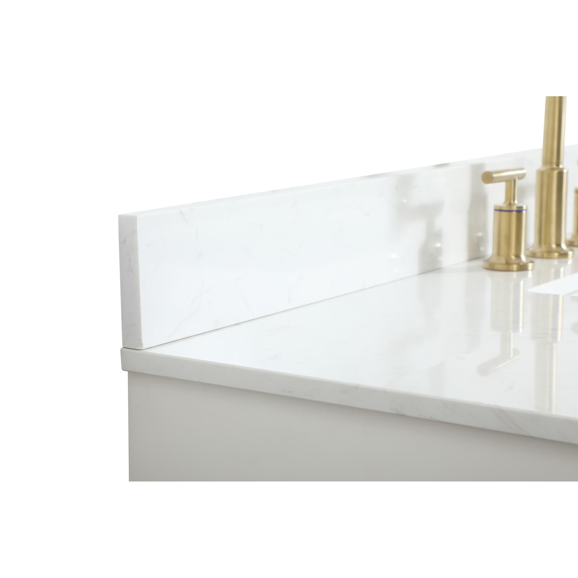 Shown in White finish