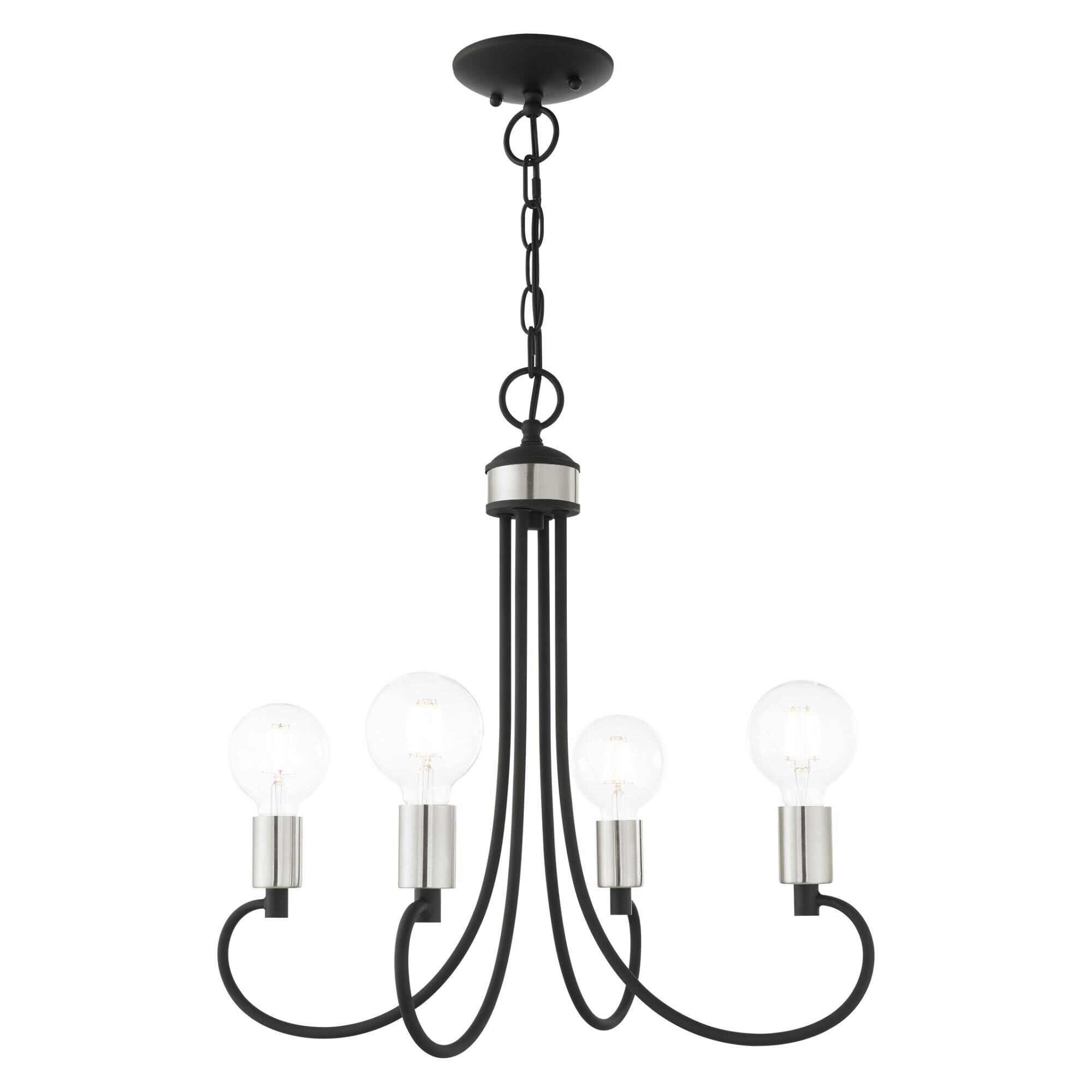Bari 4 Light Mini Chandelier by Livex Lighting