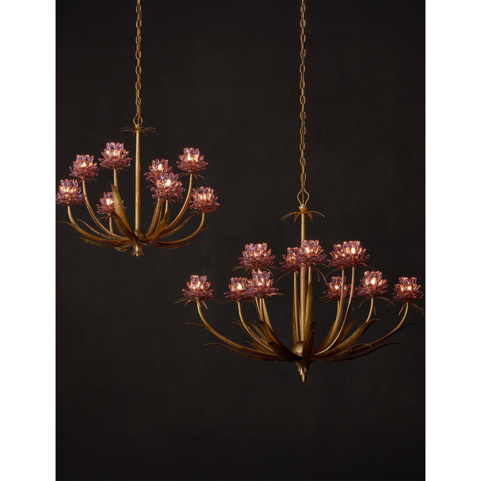 Marilee 44 Inch Chandelier by Currey and Company