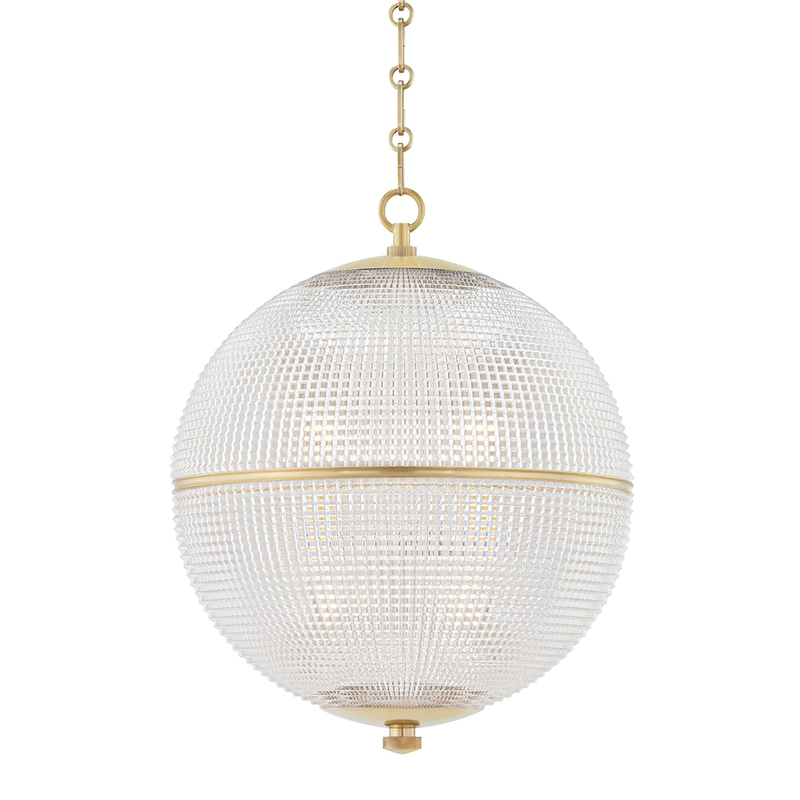Sphere No. 3 23 Inch Mini Pendant by Hudson Valley Lighting