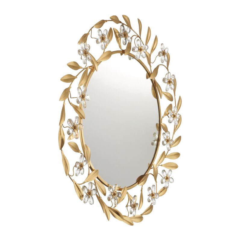 Marselle Small Decorative Mirror by Crystorama