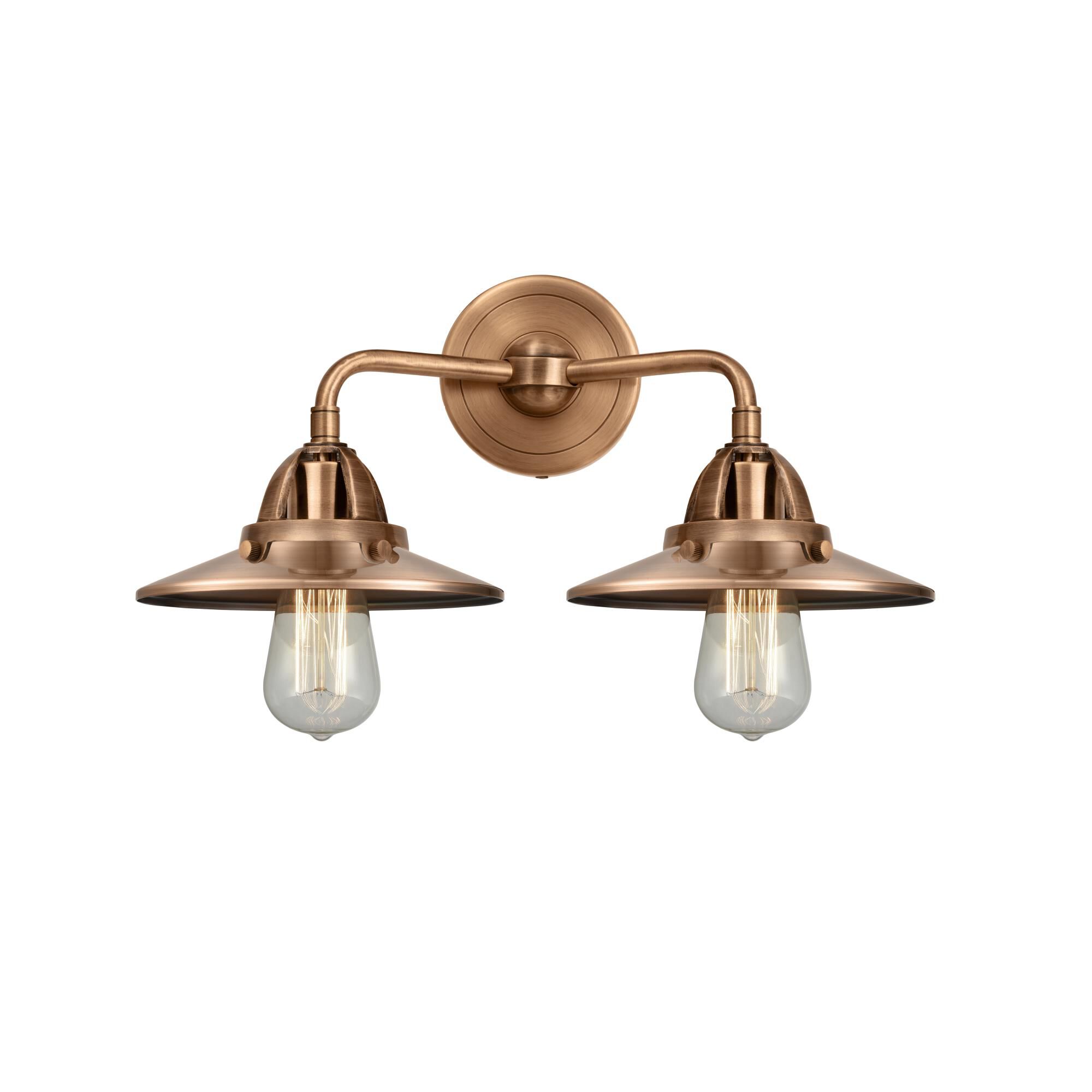 Bruno Marashlian Railroad 16 Inch 2 Light Bath Vanity Light by Innovations Lighting