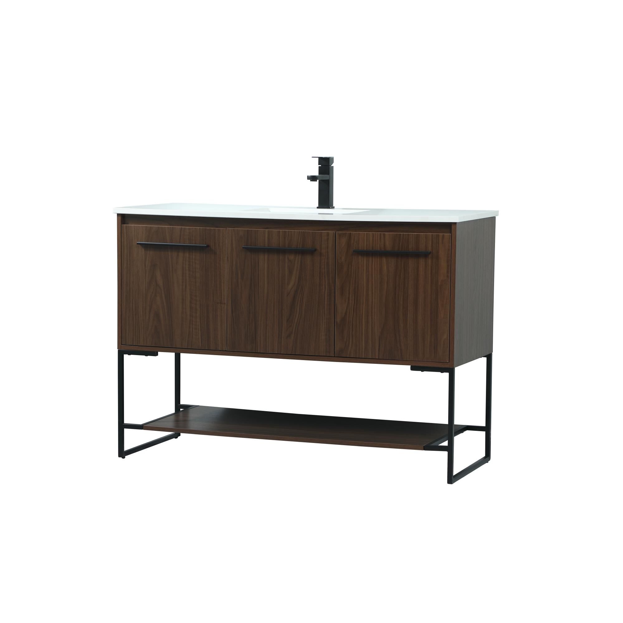 Shown in Walnut finish