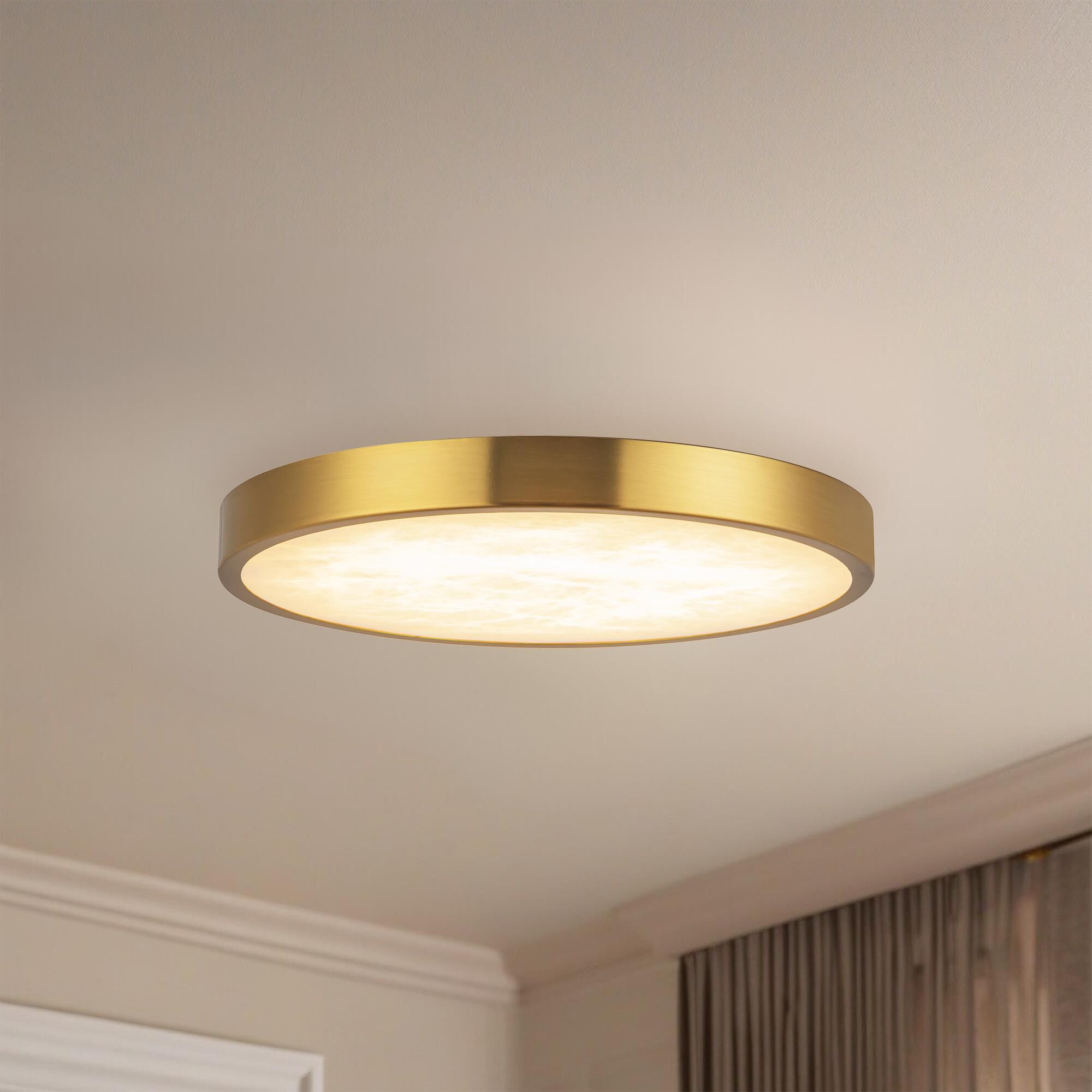 Evelyn 9 Inch Flush Mount by Alora Mood