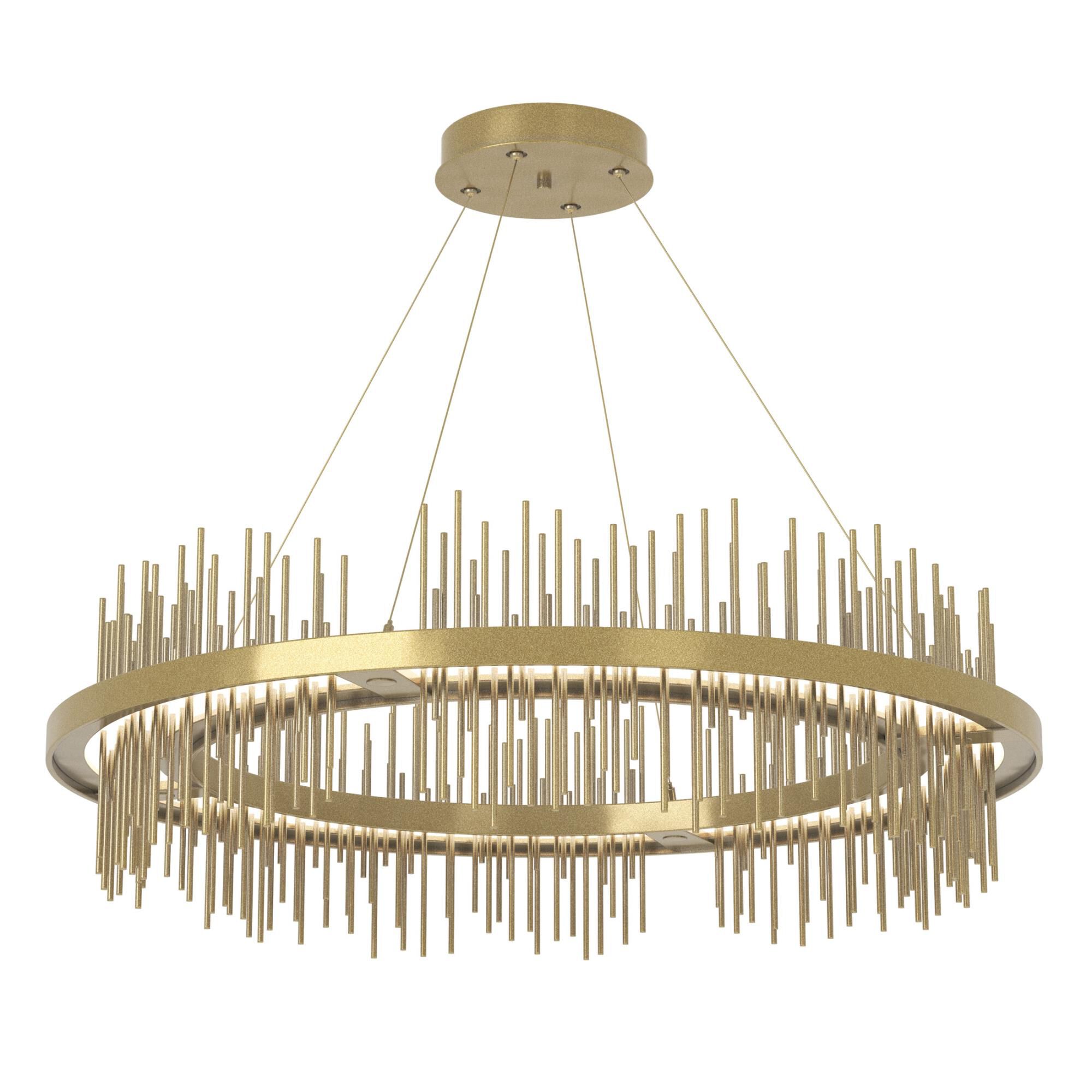 Shown in Modern Brass finish and Modern Brass accent