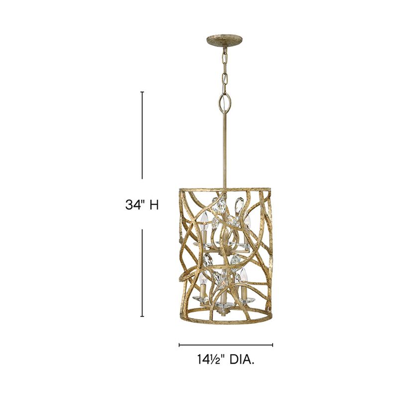 Eve Medium Lantern Pendant by Fredrick Ramond
