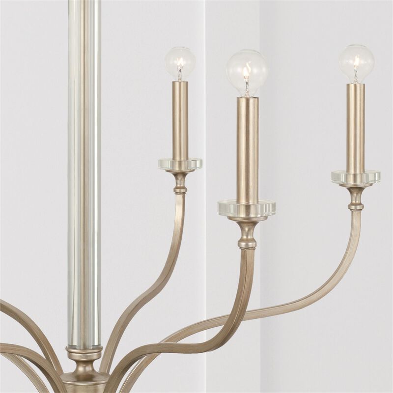 Breigh 32 Inch 6 Light Chandelier by Capital Lighting Fixture Company