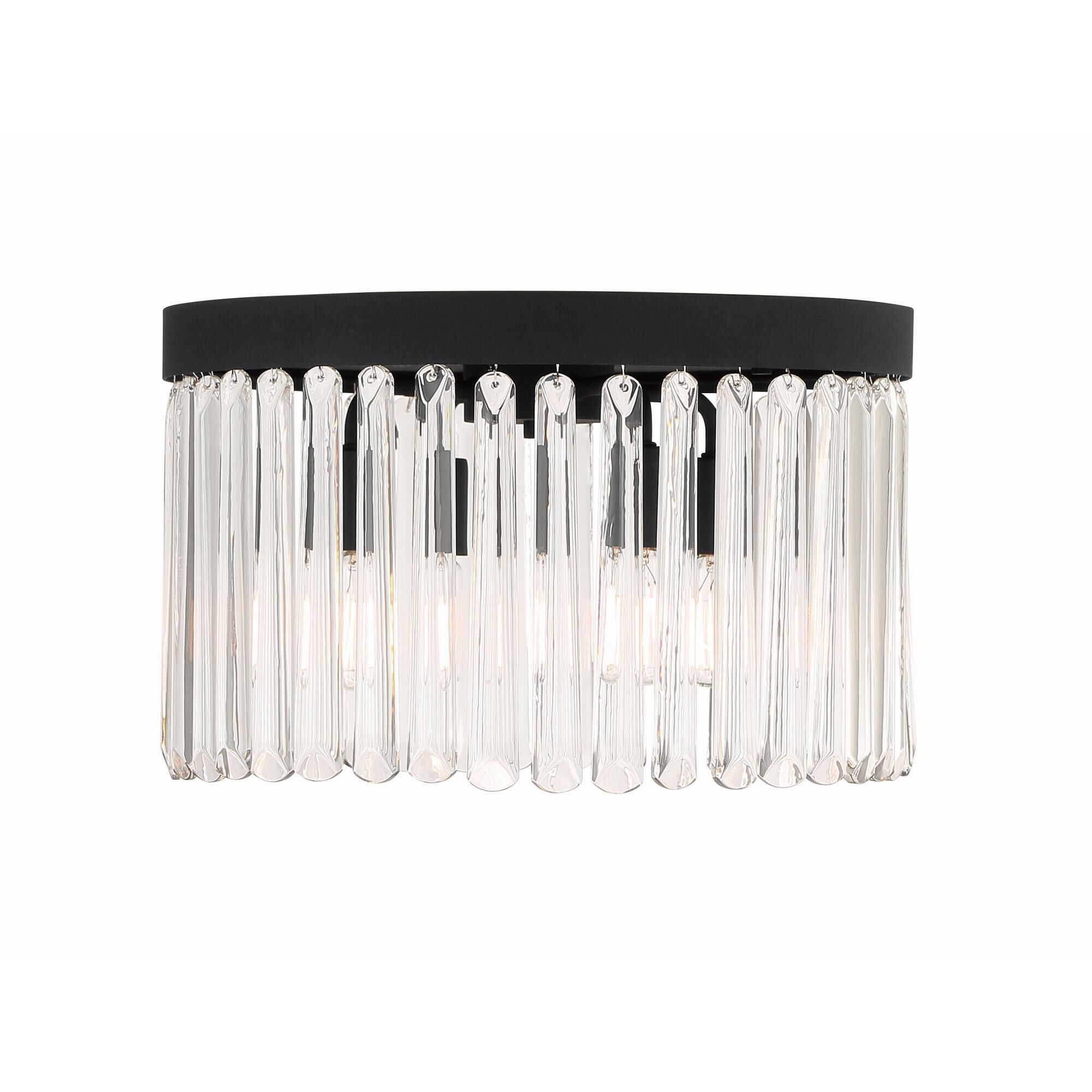 Emory 15 Inch 4 Light Flush Mount by Crystorama