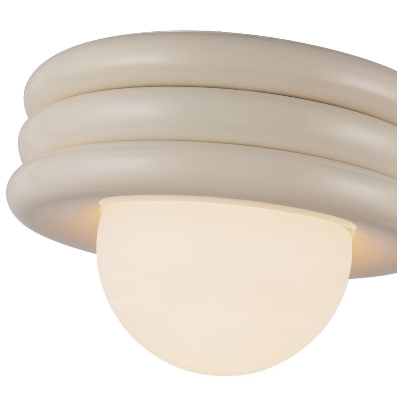 Harvey 12 Inch Semi Flush Mount by Alora Mood