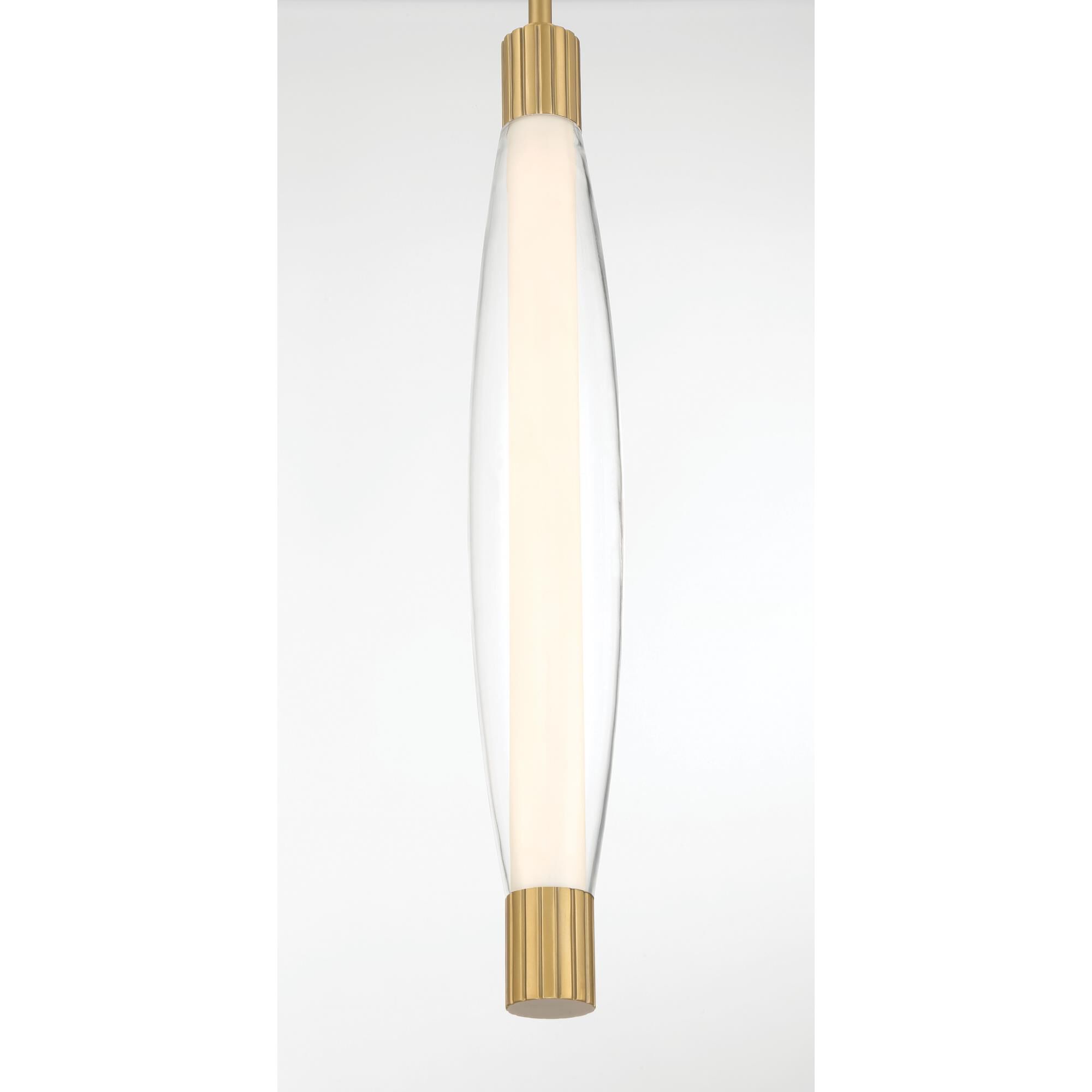 Shown in Legacy Brass finish and Clear glass and Glass shade