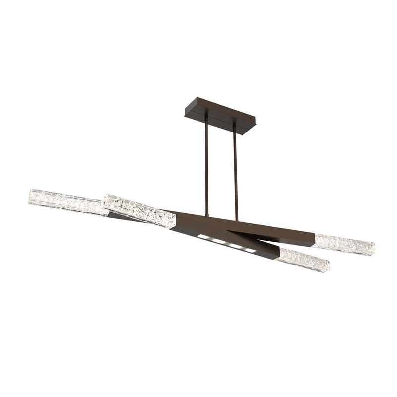 Glacier 63 Inch Linear Chandelier by Hammerton Studio