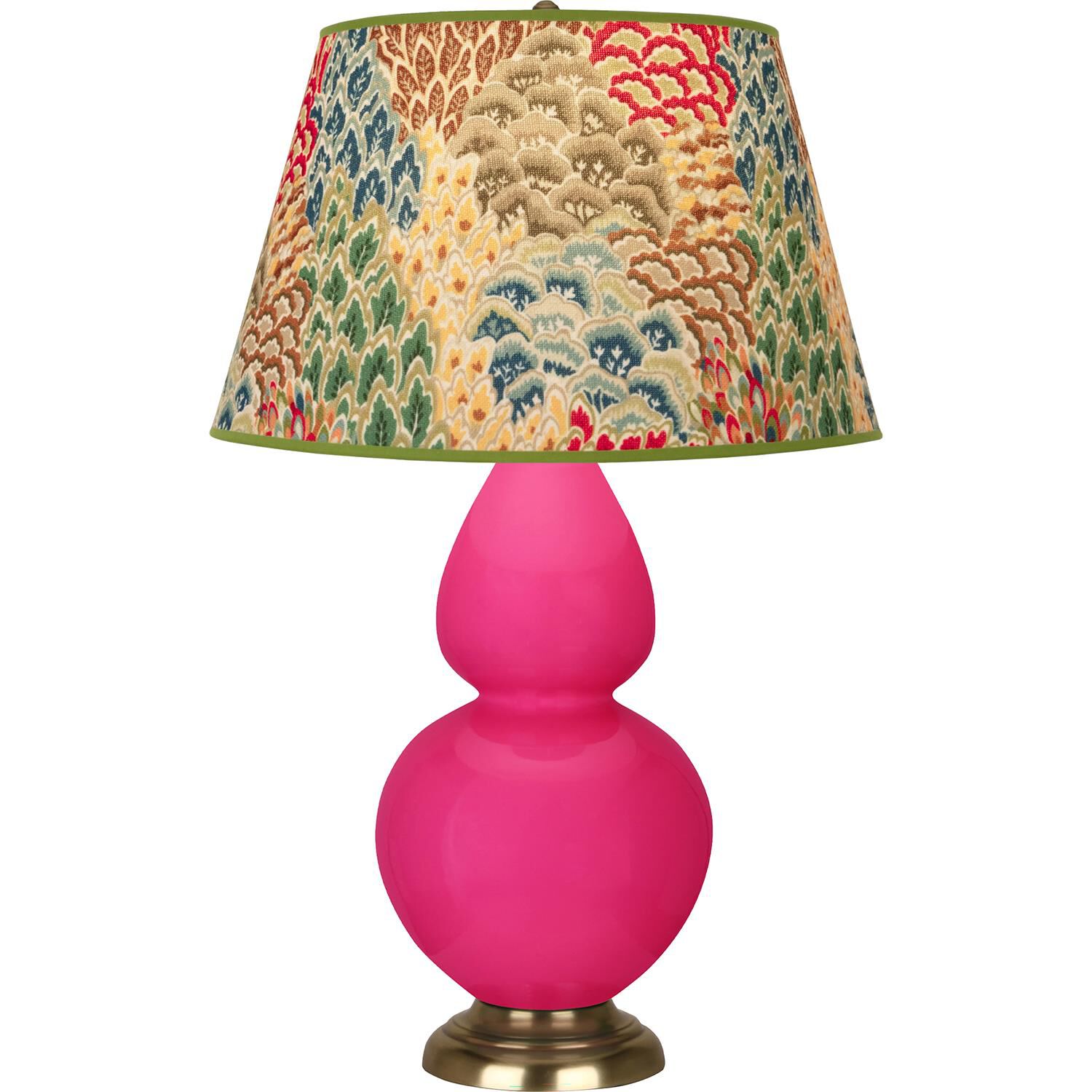 Double Gourd 31 Inch Table Lamp by Robert Abbey