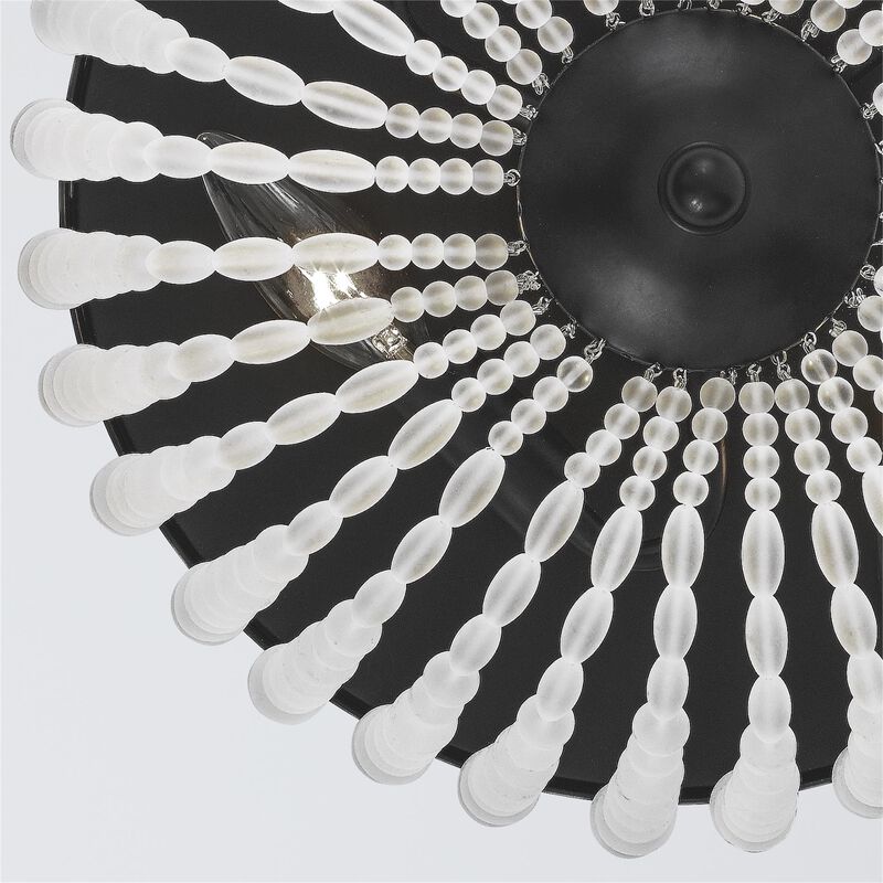 Rylee 12 Inch 3 Light Flush Mount by Crystorama