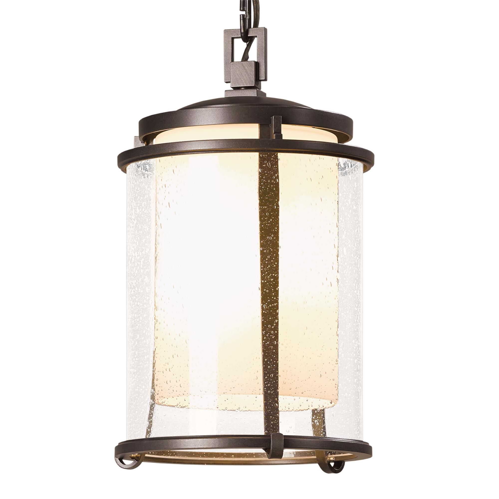 Hubbardton Forge Meridian 12 Inch Tall Outdoor Hanging Lantern