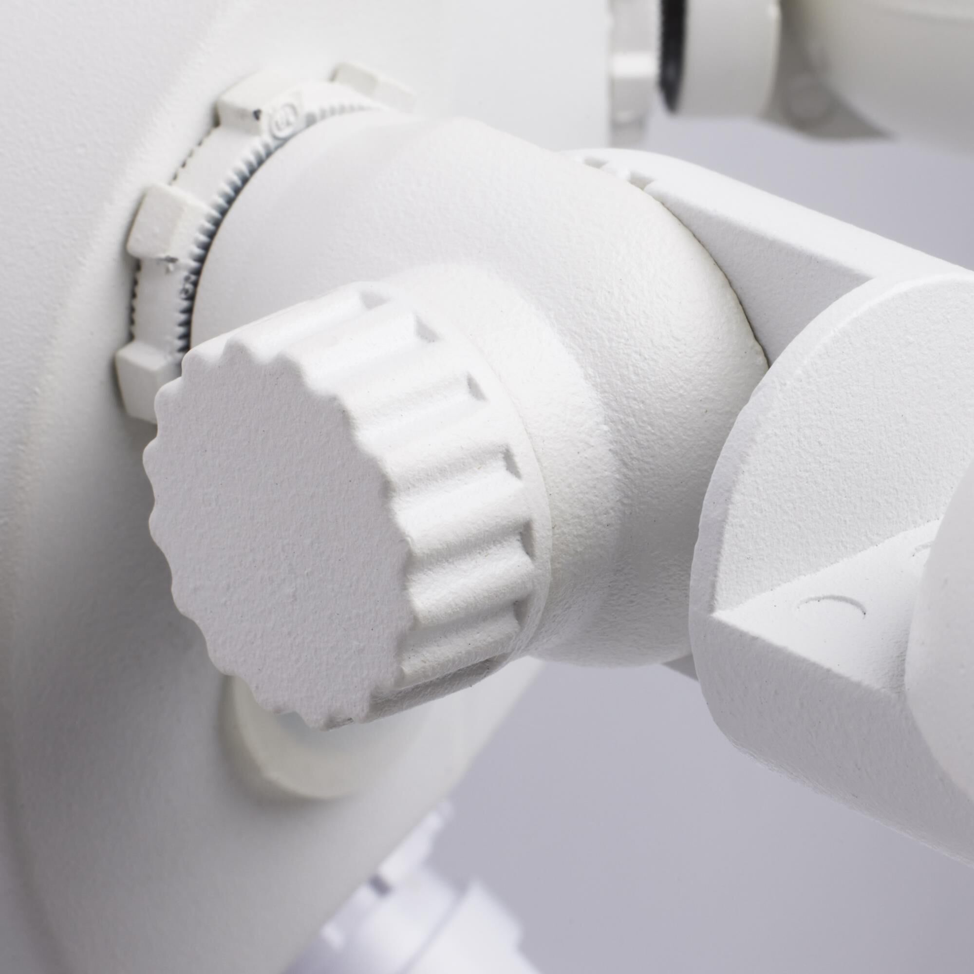 Shown in White finish