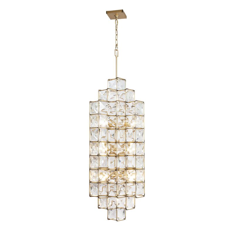 Ron Henderson Cubic Cage Pendant by Varaluz