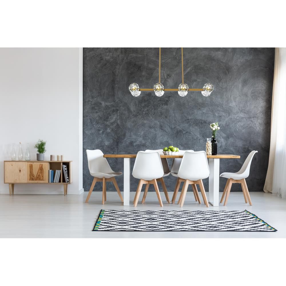 Shown in Satin Gold finish and Clear Royal Cut crystal