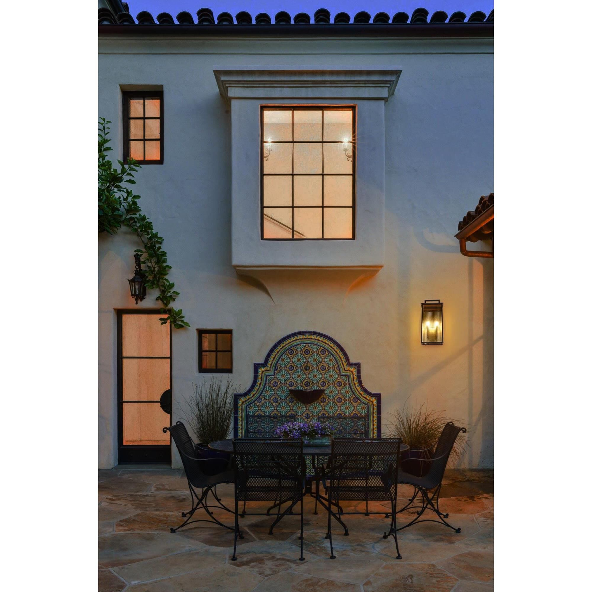 Kannon 12 Inch Outdoor Wall Light by Elegant Lighting
