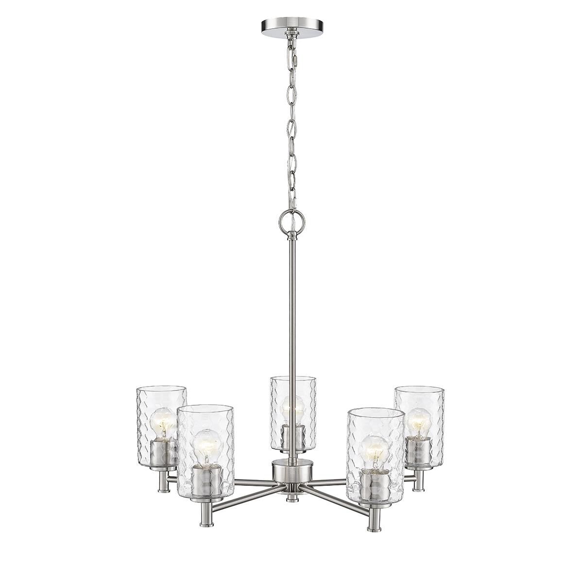 Ashli 25 Inch 5 Light Chandelier by Millennium Lighting