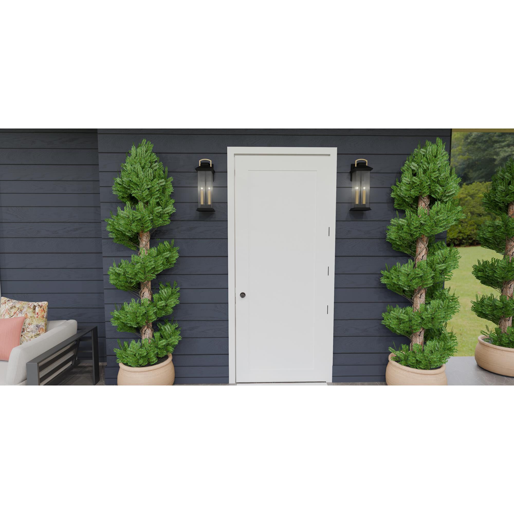 Henderson 6.5 Inch 2 Light Outdoor Wall Light by Quoizel