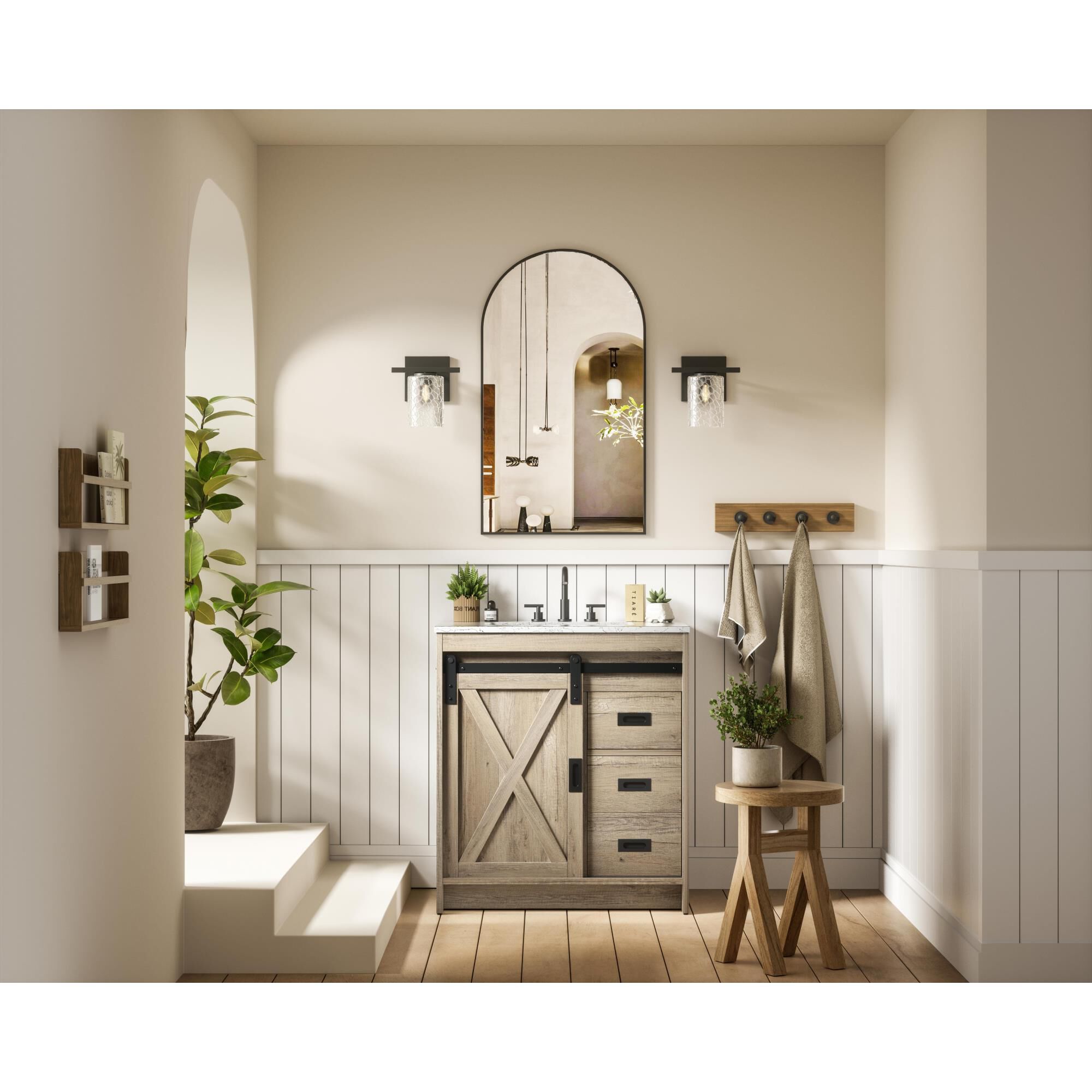 Shown in Natural Oak finish