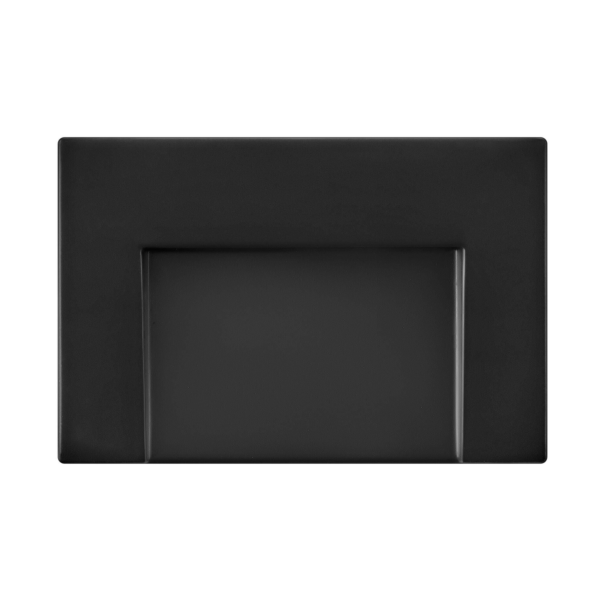 Shown in Satin Black finish and Etched glass