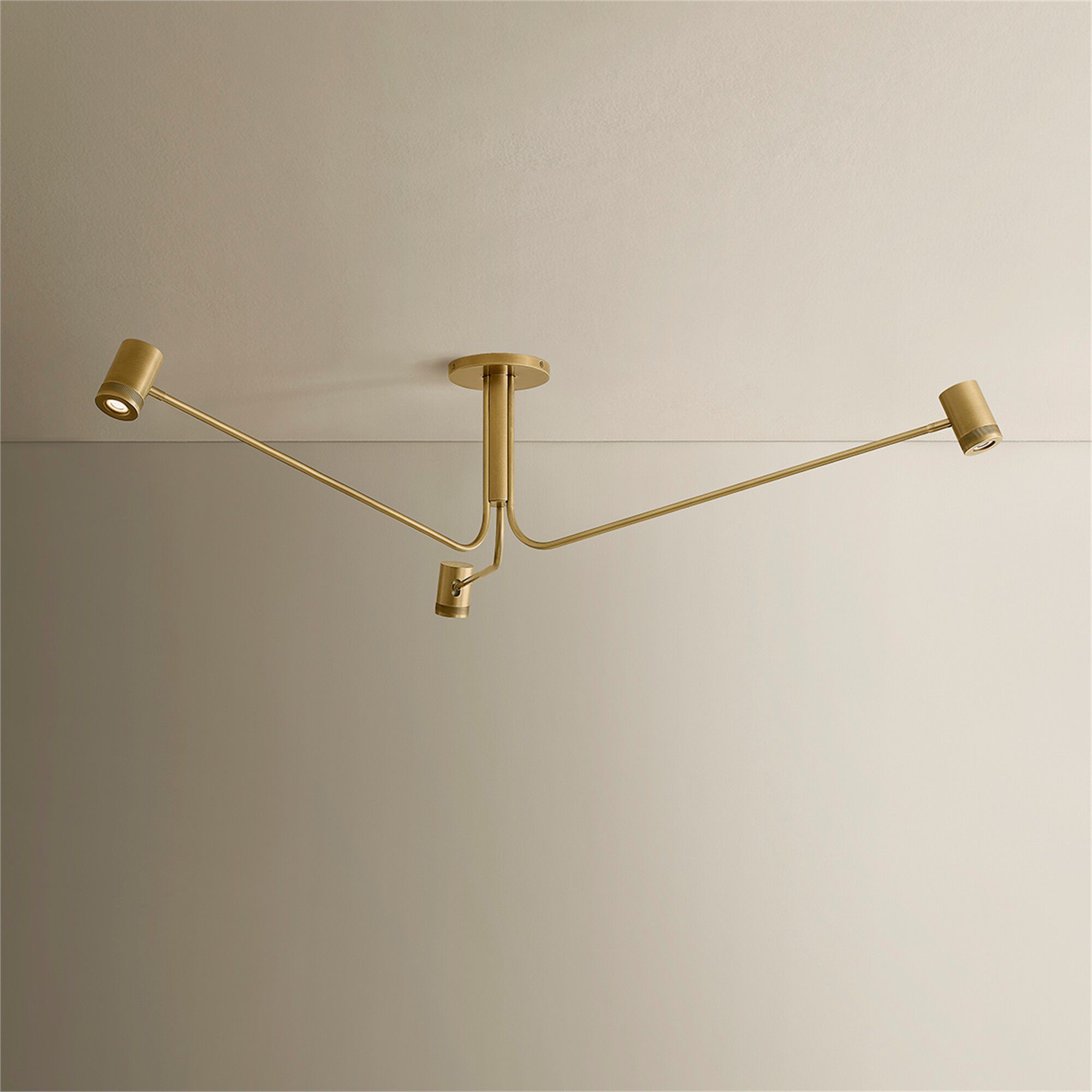 Vertex 53 Inch Semi Flush Mount,