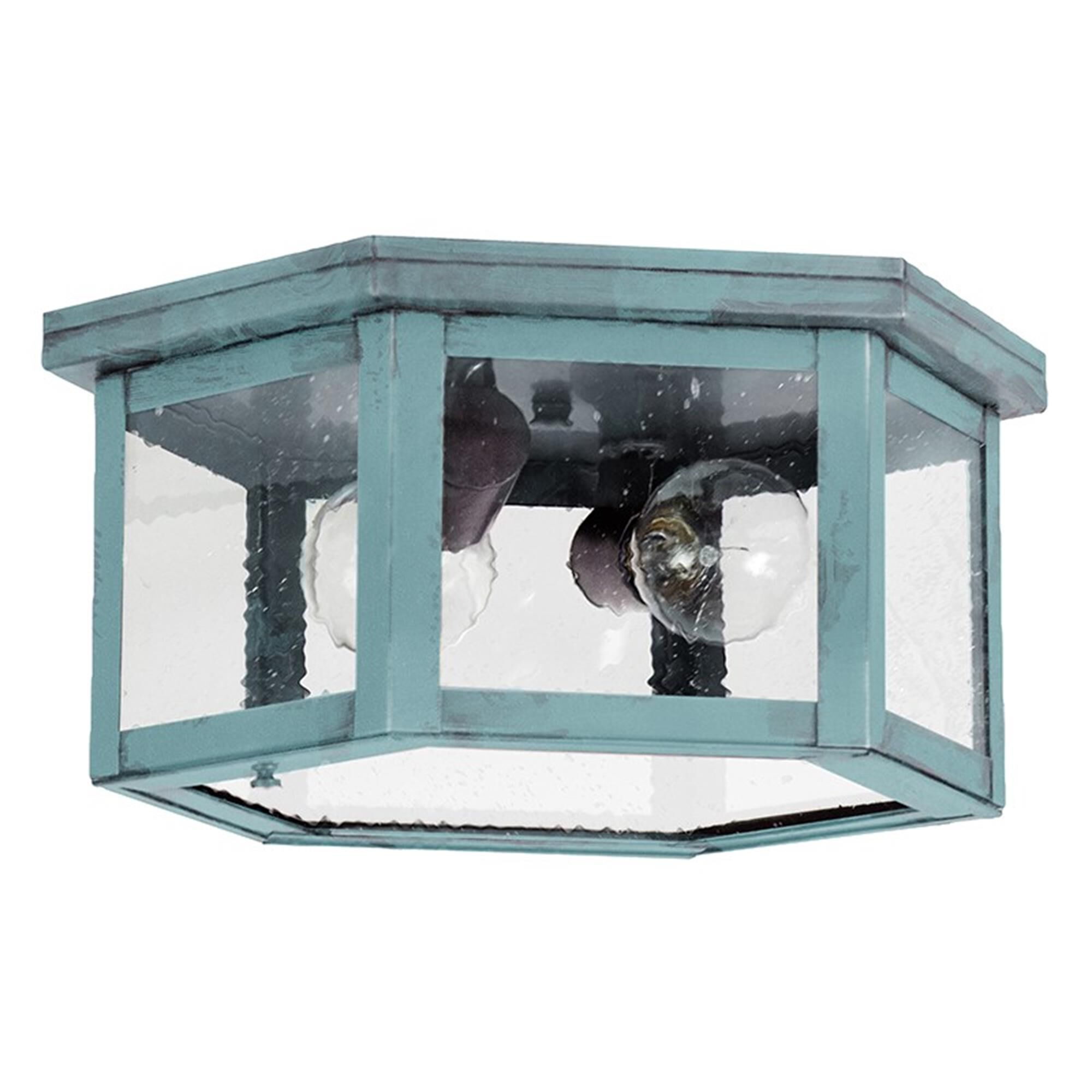 Williams 13 Inch 2 Light Outdoor Flush Mount,