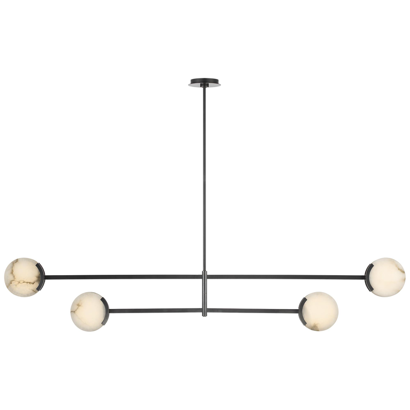 Kelly Wearstler Melange 72 Inch Linear Suspension Light by Visual Comfort Signature