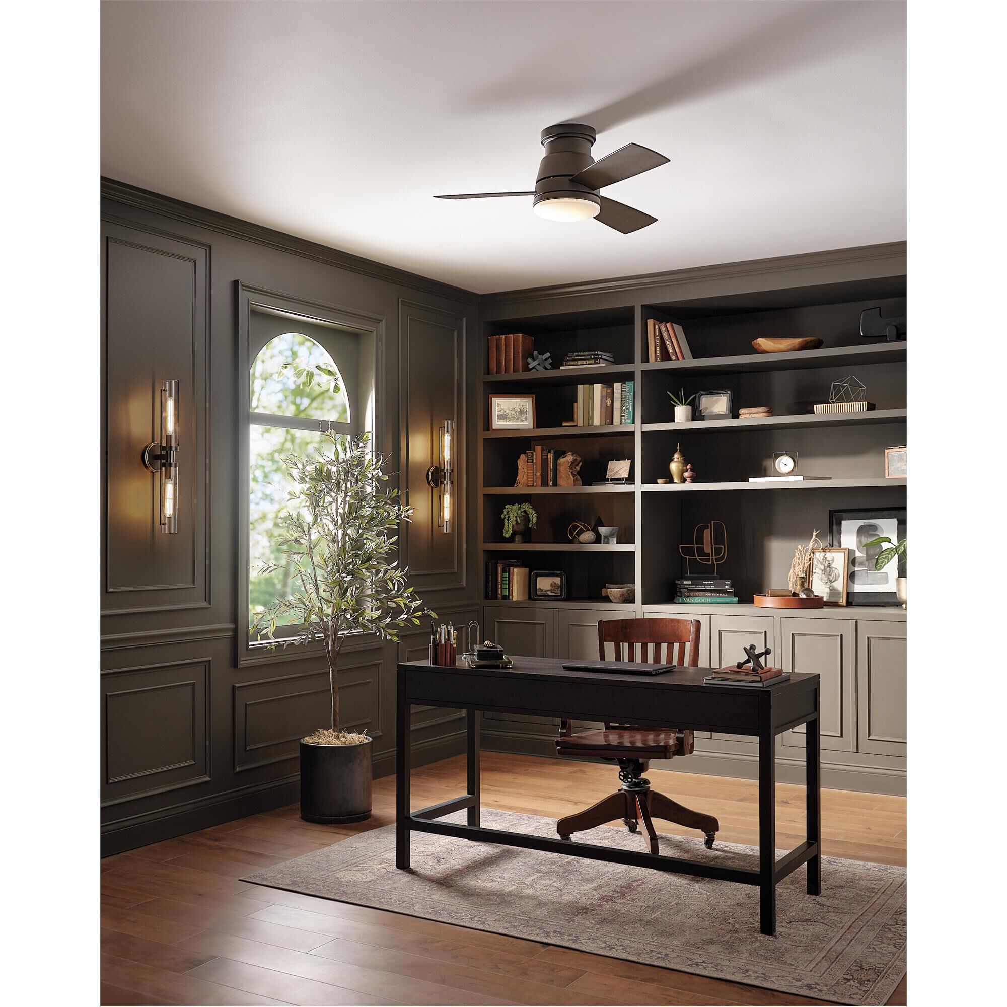 Vaughn 25 Inch 2 Light Bath Vanity Light,