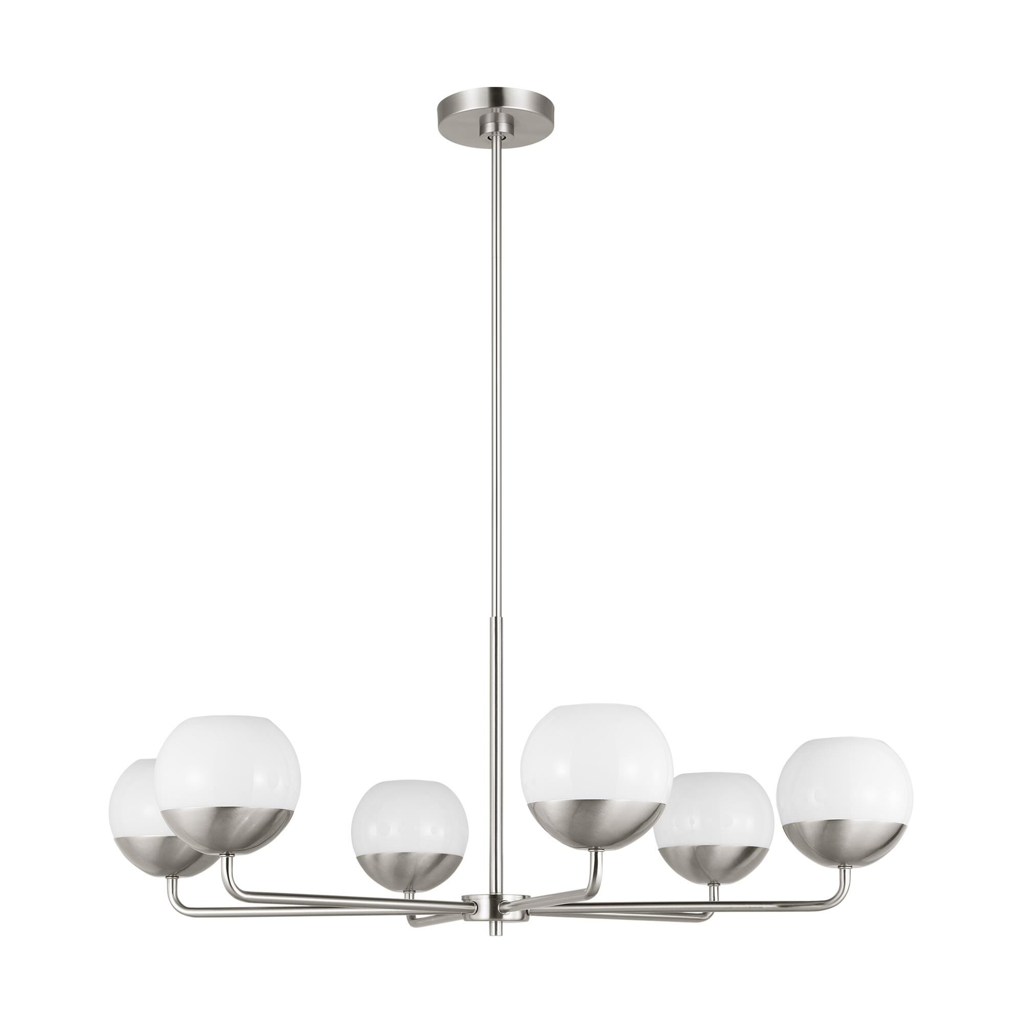 Sean Lavin Alvin 38 Inch 6 Light Chandelier by Visual Comfort Studio Collection