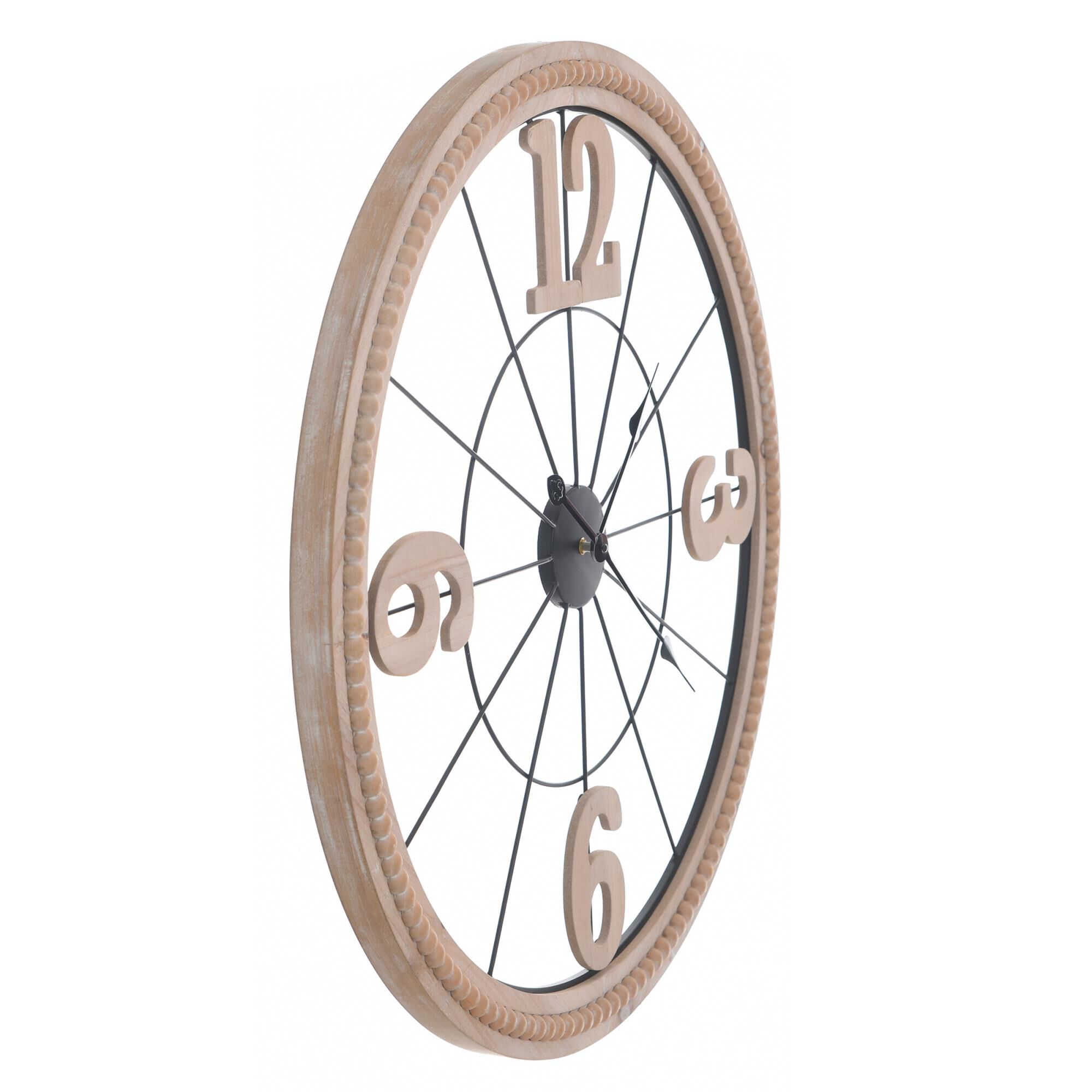 Pinewood 32 Inch Time Clock by Stylecraft