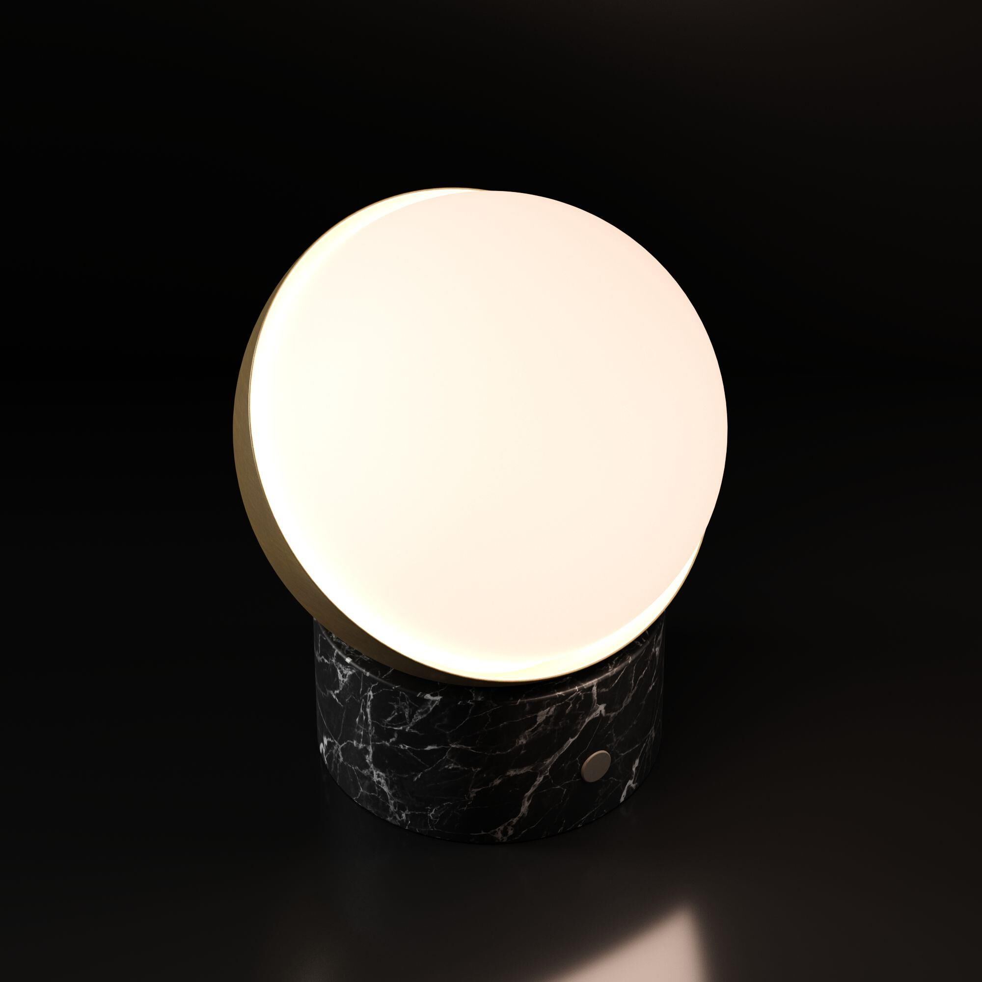 Kibun Orb 21 Inch Table Lamp by Bulbrite