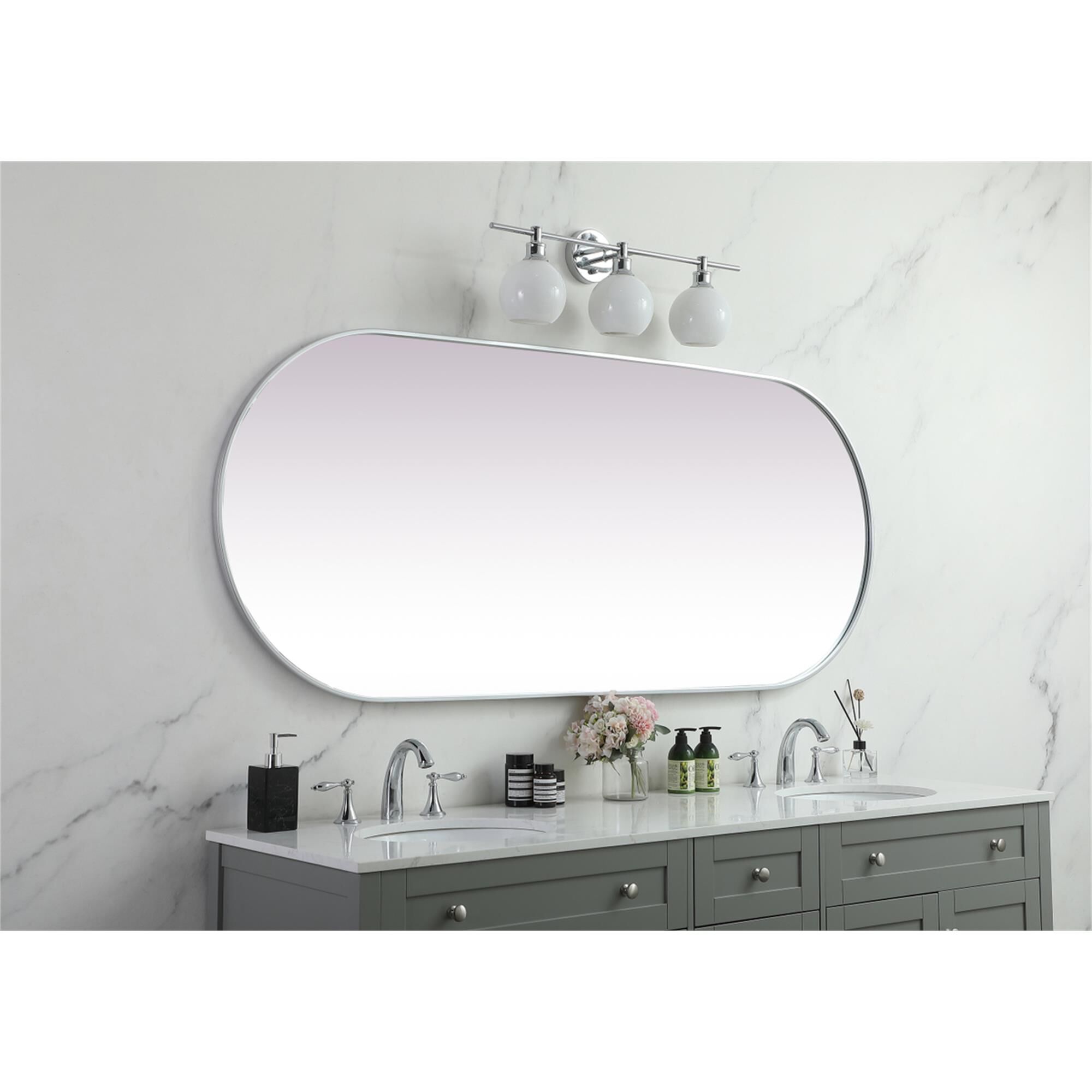 Shown in Silver finish