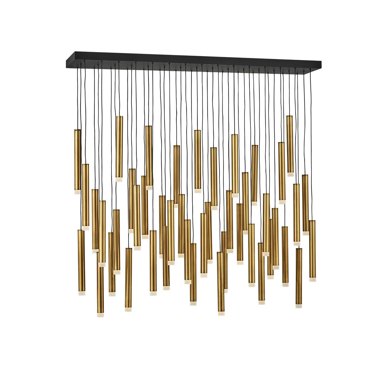 Harmony 48 Inch 45 Light LED Linear Suspension Light by Fredrick Ramond