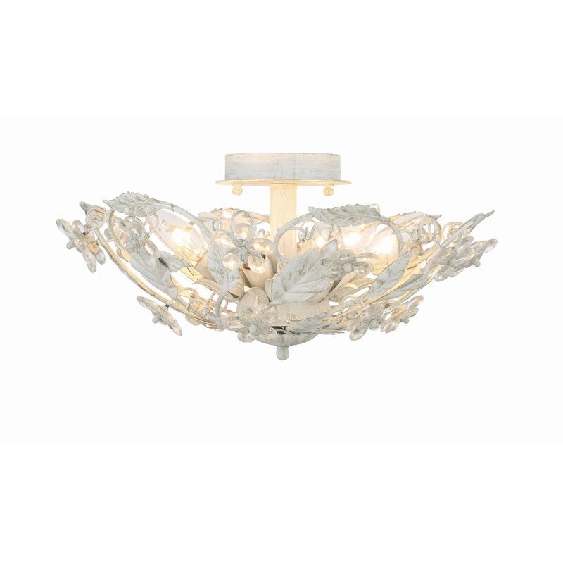 Paris Market 16 Inch 6 Light Semi Flush Mount by Crystorama