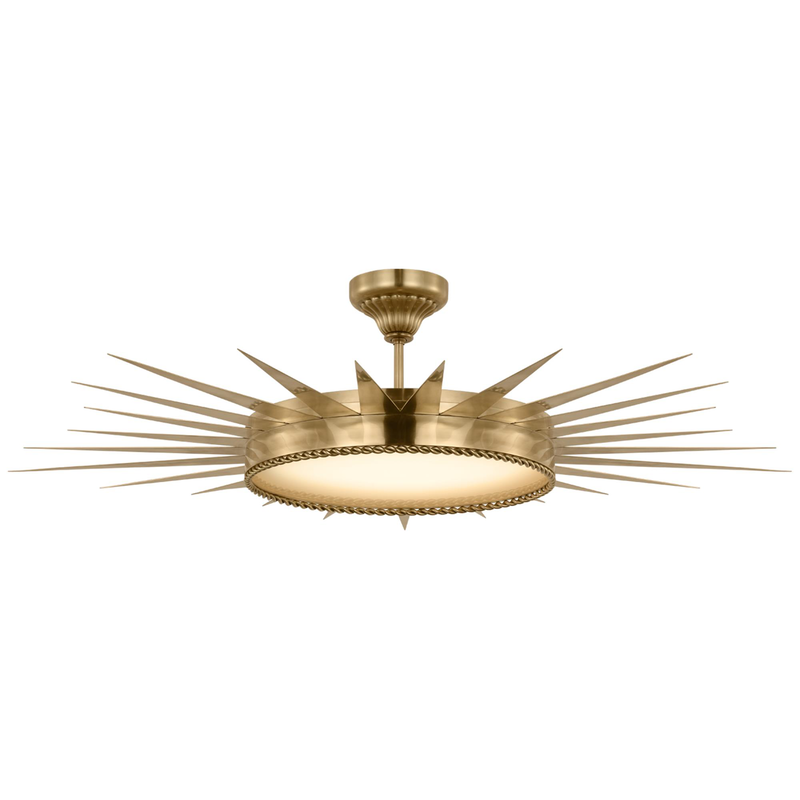 Suzanne Kasler Soleil 45 Inch Flush Mount by Visual Comfort Signature Collection