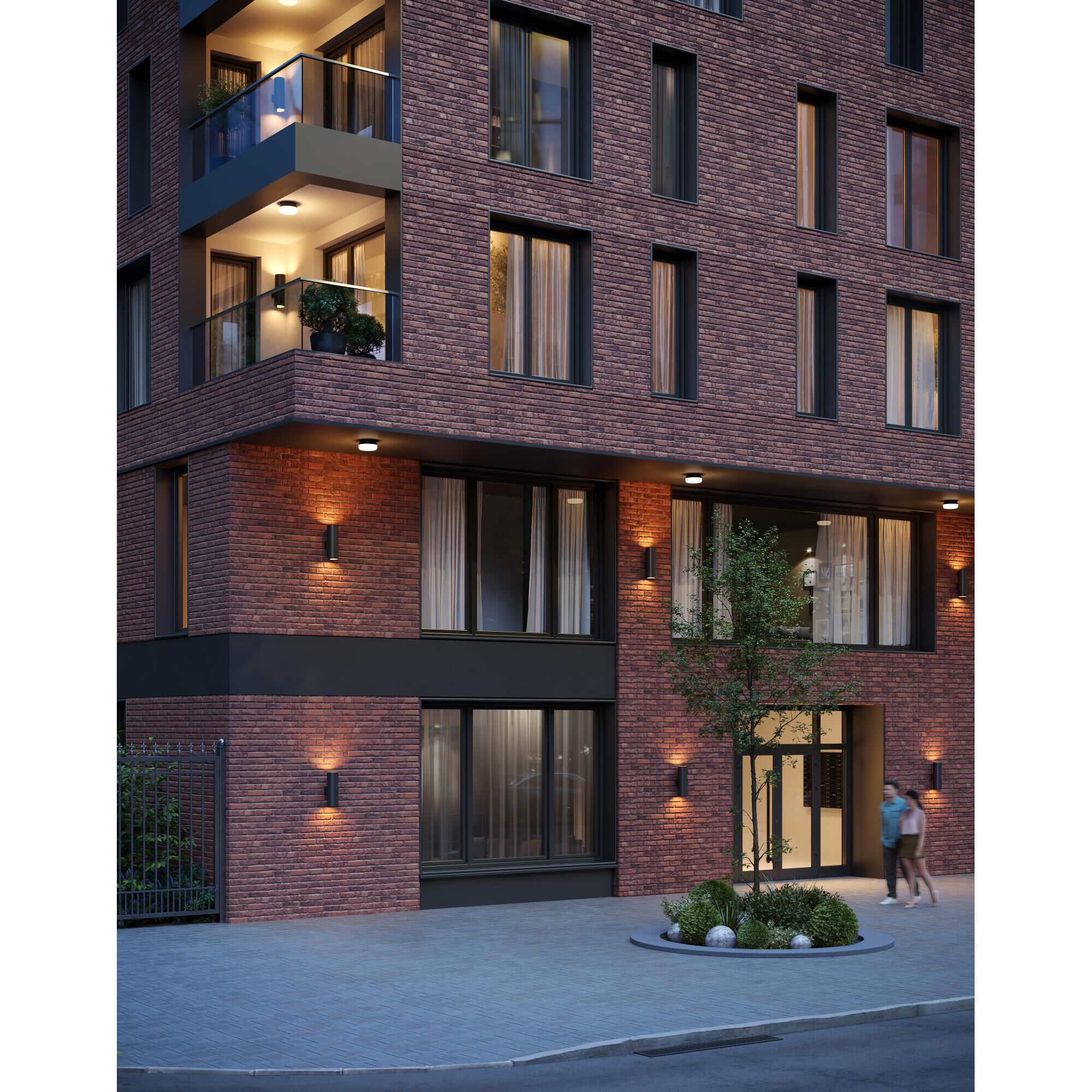 Shown in Black finish