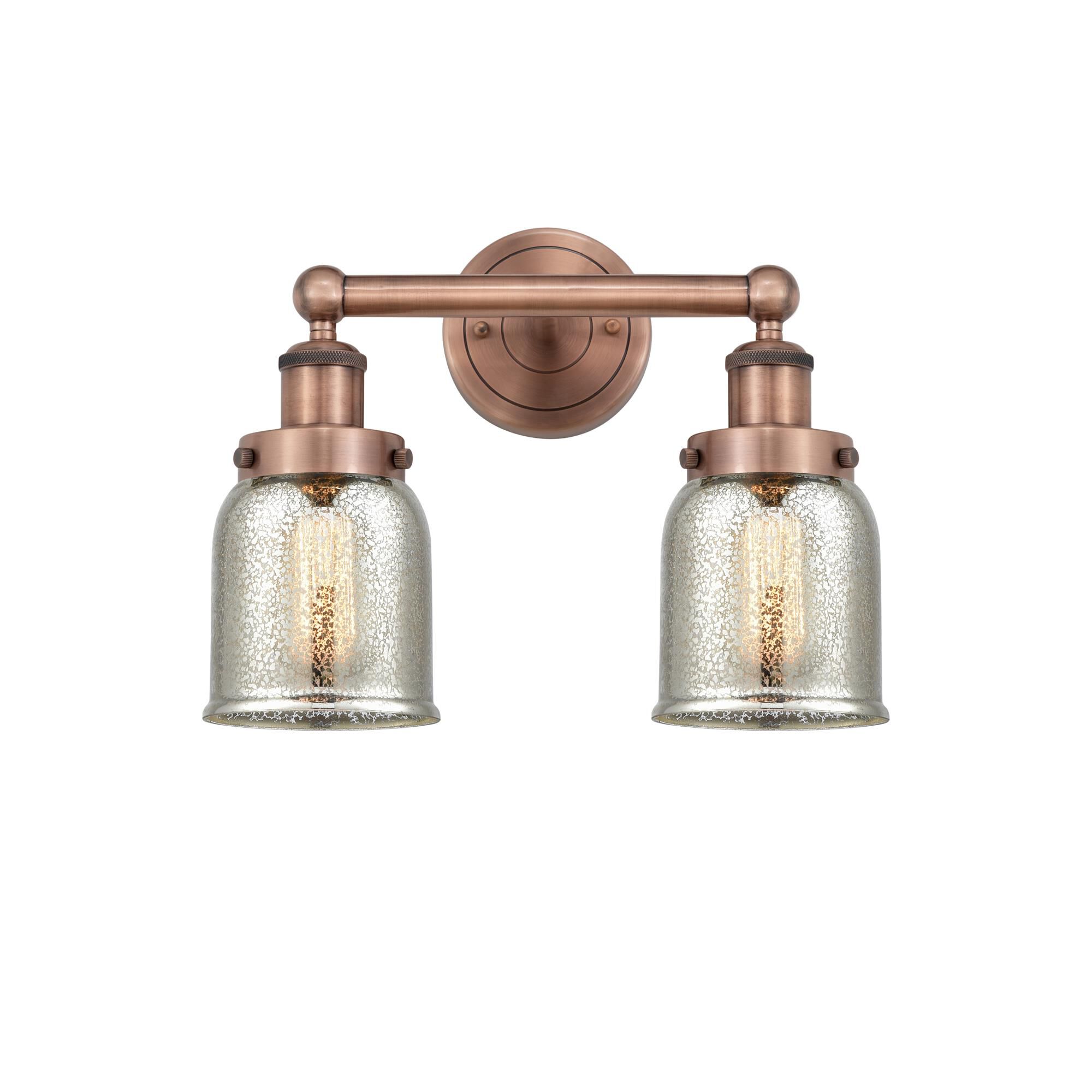 Shown in Antique Copper finish and Silver Plated Mercury glass