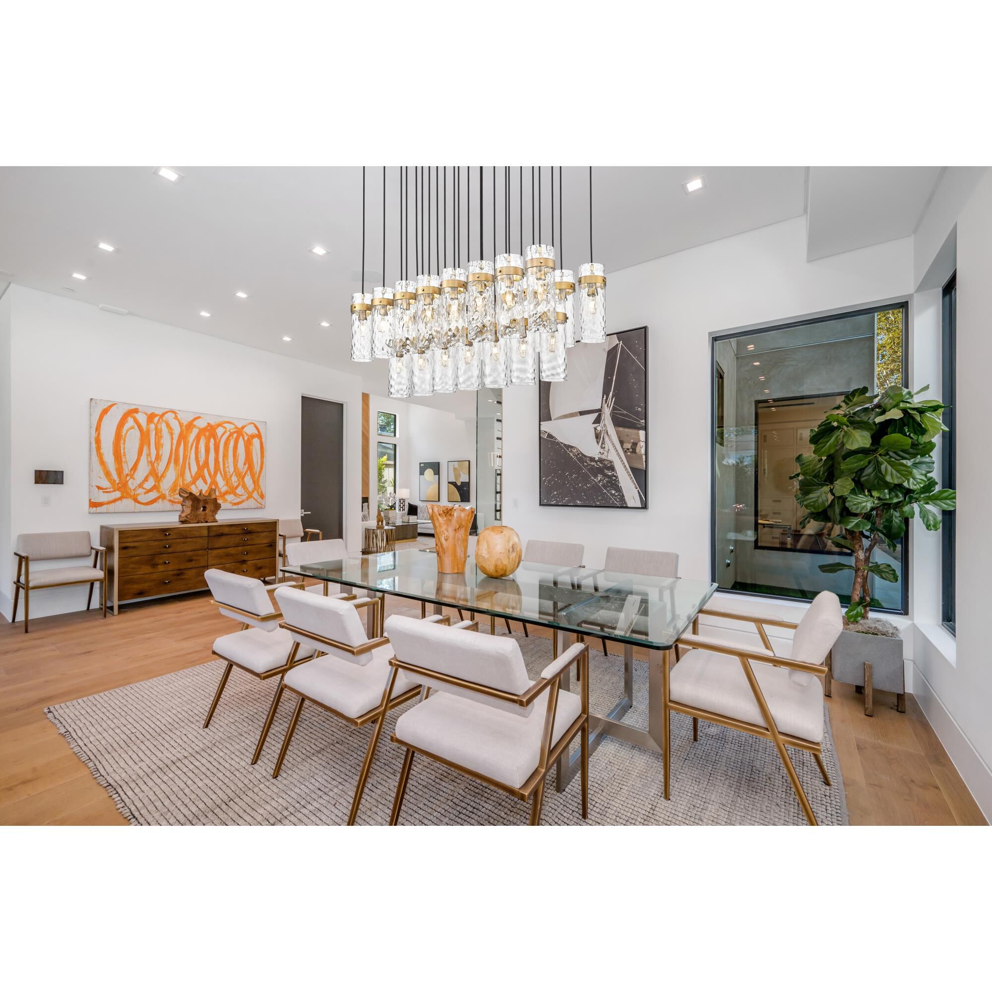 Fontaine 55 Inch Linear Suspension Light by Z Lite